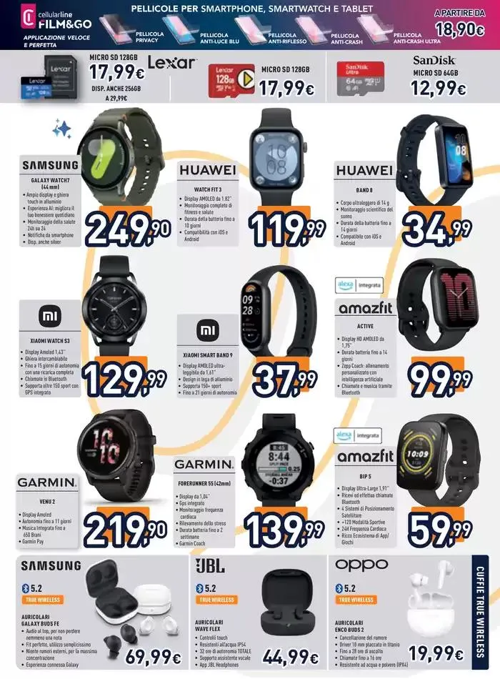 Festival della tecnologia da Unieuro! da 31 gennaio a 13 febbraio di 2025 - Pagina del volantino 7