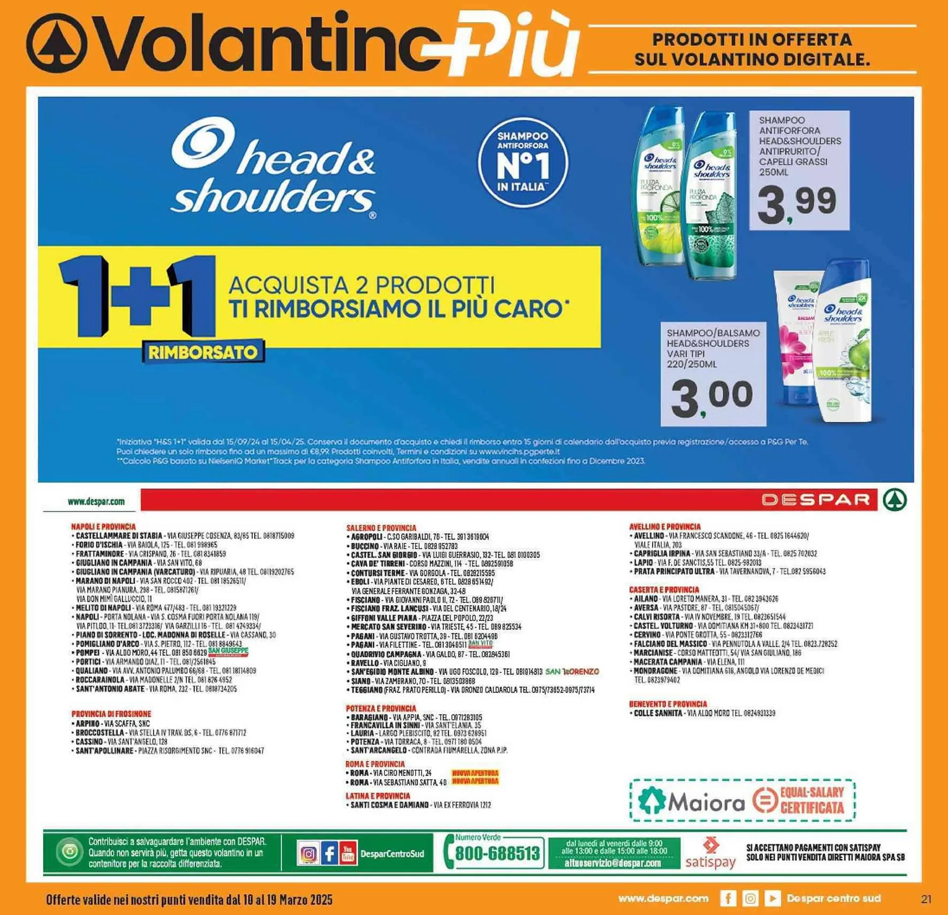 Volantino Despar da 10 marzo a 19 marzo di 2025 - Pagina del volantino 22