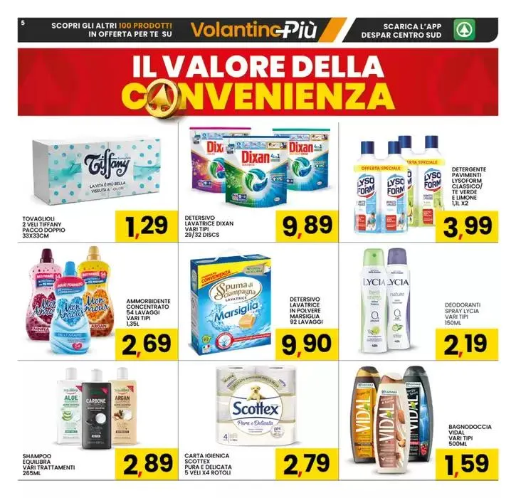 Il valore della convenienza da 8 maggio a 18 maggio di 2025 - Pagina del volantino 5