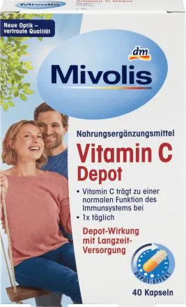 Vitamina C in capsule a lento rilascio, 22 g