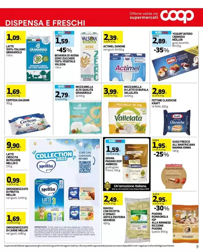 Conviene a te. Conviene a tutti! da 23 aprile a 7 maggio di 2025 - Pagina del volantino 9