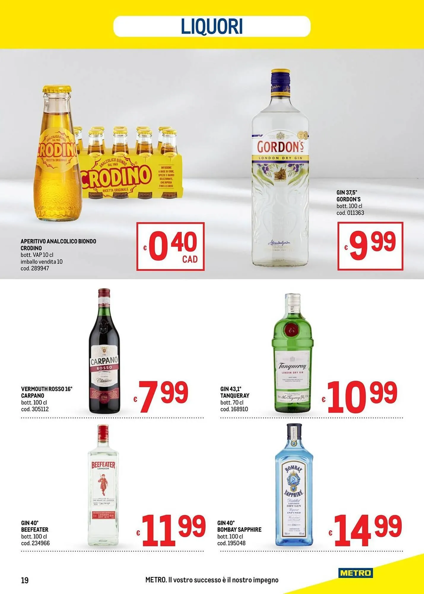 Volantino Metro da 19 febbraio a 4 marzo di 2026 - Pagina del volantino 19