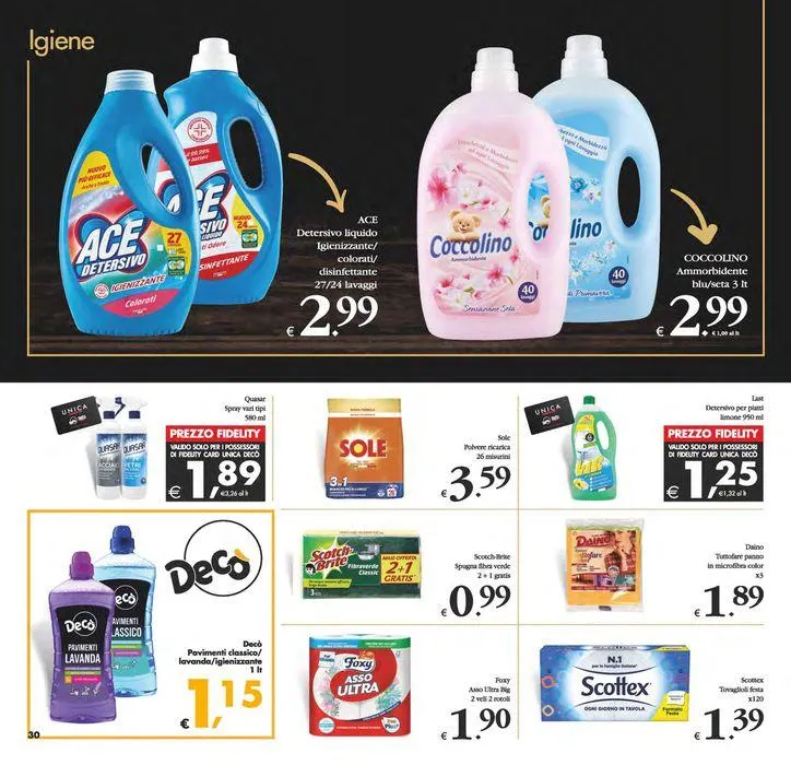 La qualita che conviene da 13 agosto a 22 agosto di 2024 - Pagina del volantino 30