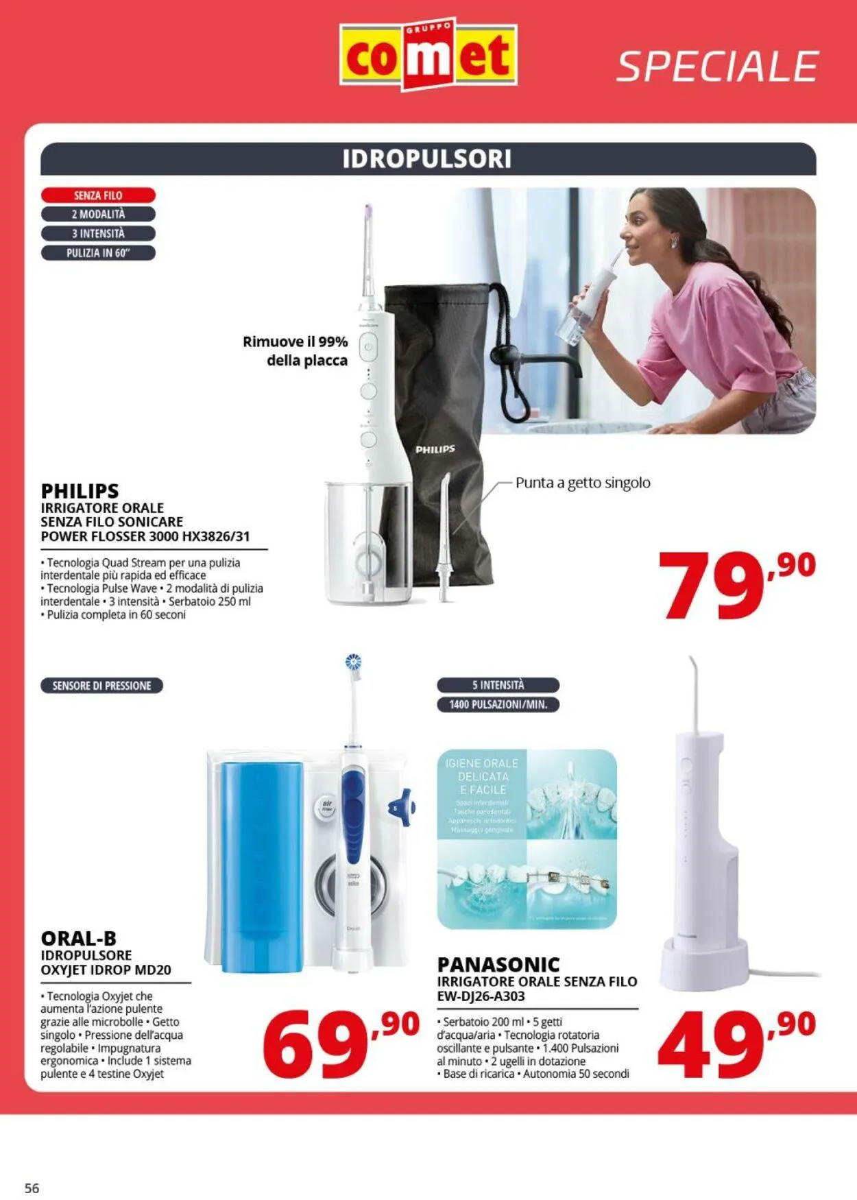 Comet Volantino attuale da 1 agosto a 20 agosto di 2025 - Pagina del volantino 56