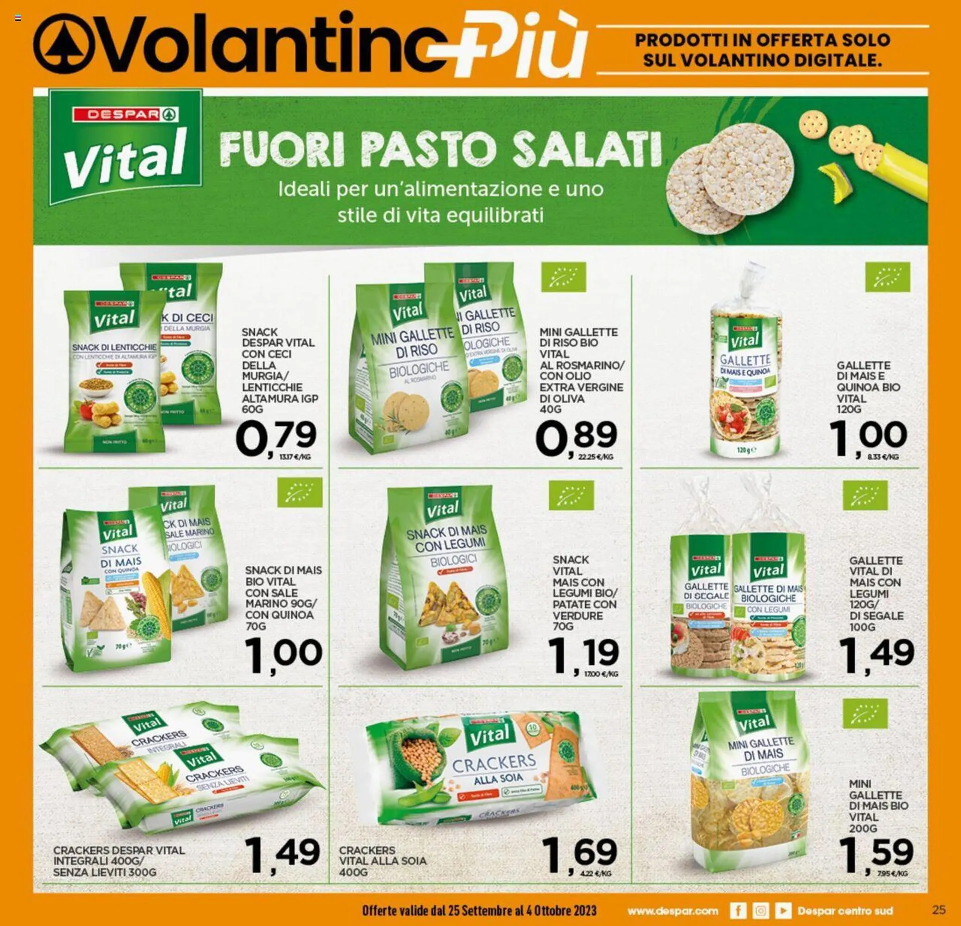 Volantino Interspar da 25 settembre a 4 ottobre di 2023 - Pagina del volantino 25