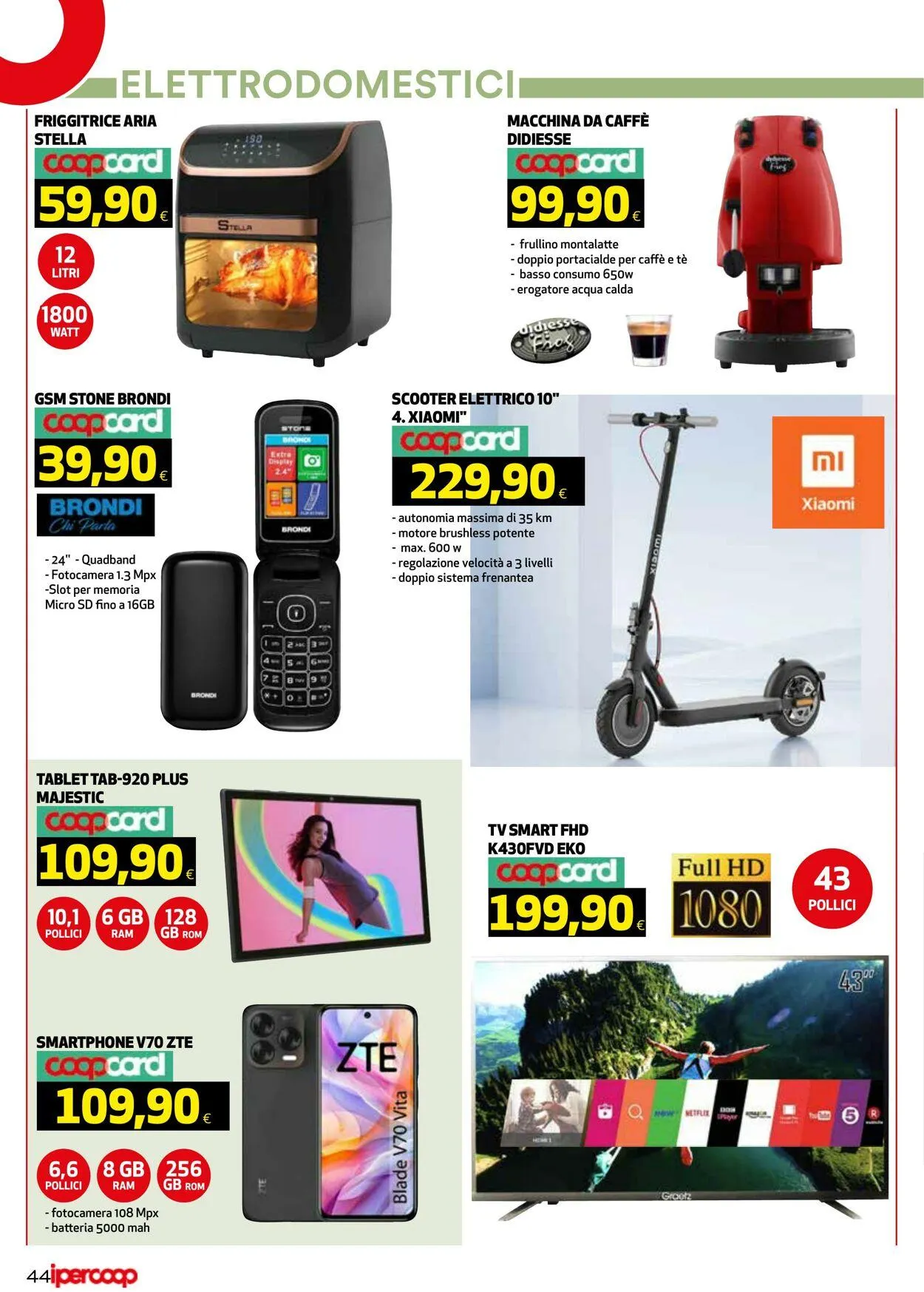 Coop Volantino attuale da 19 dicembre a 1 gennaio di 2026 - Pagina del volantino 44