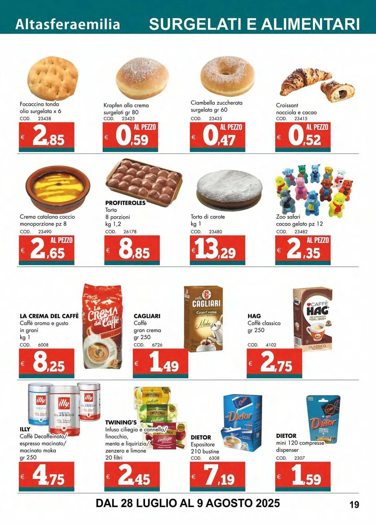 Volantino Altasfera da 28 luglio a 9 agosto di 2025 - Pagina del volantino 13