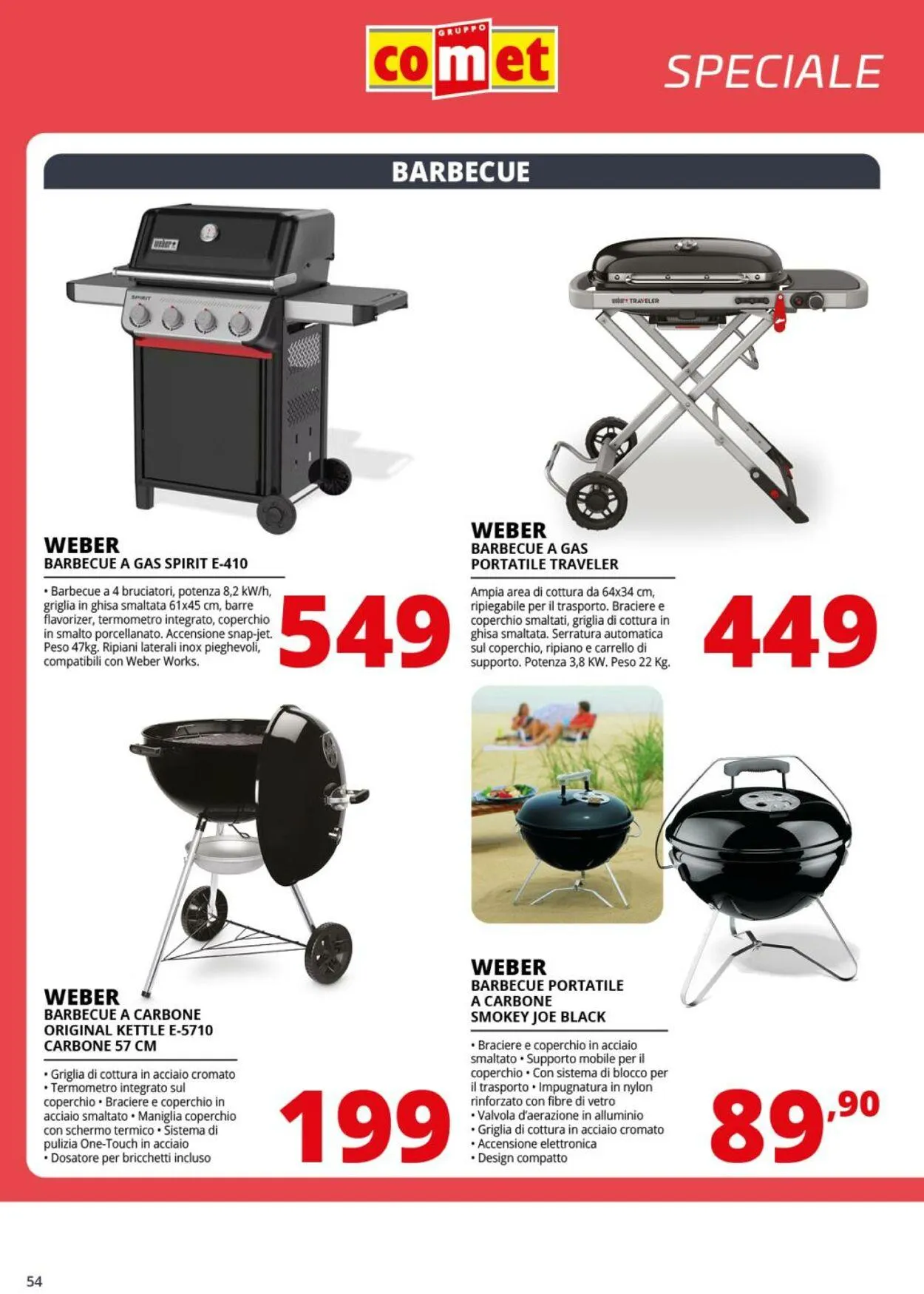 Comet Volantino attuale da 22 agosto a 11 settembre di 2025 - Pagina del volantino 54