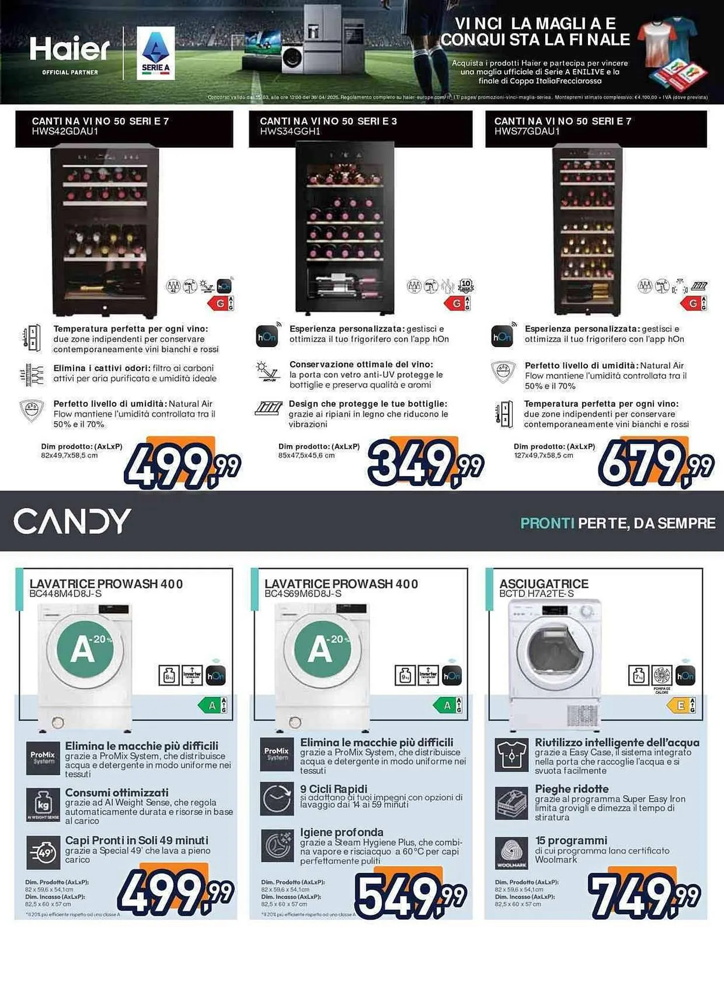 Volantino Unieuro da 3 aprile a 16 aprile di 2026 - Pagina del volantino 47