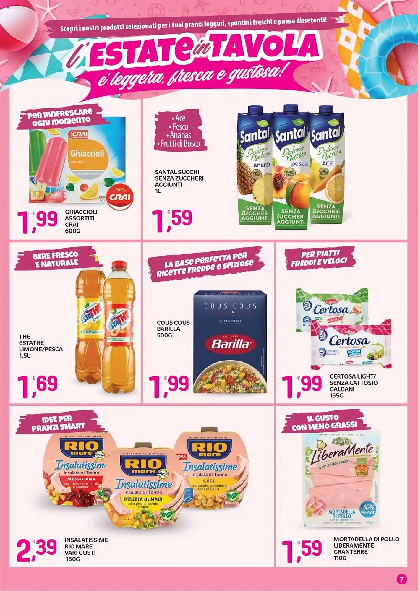 Volantino Crai da 24 luglio a 6 agosto di 2025 - Pagina del volantino 7