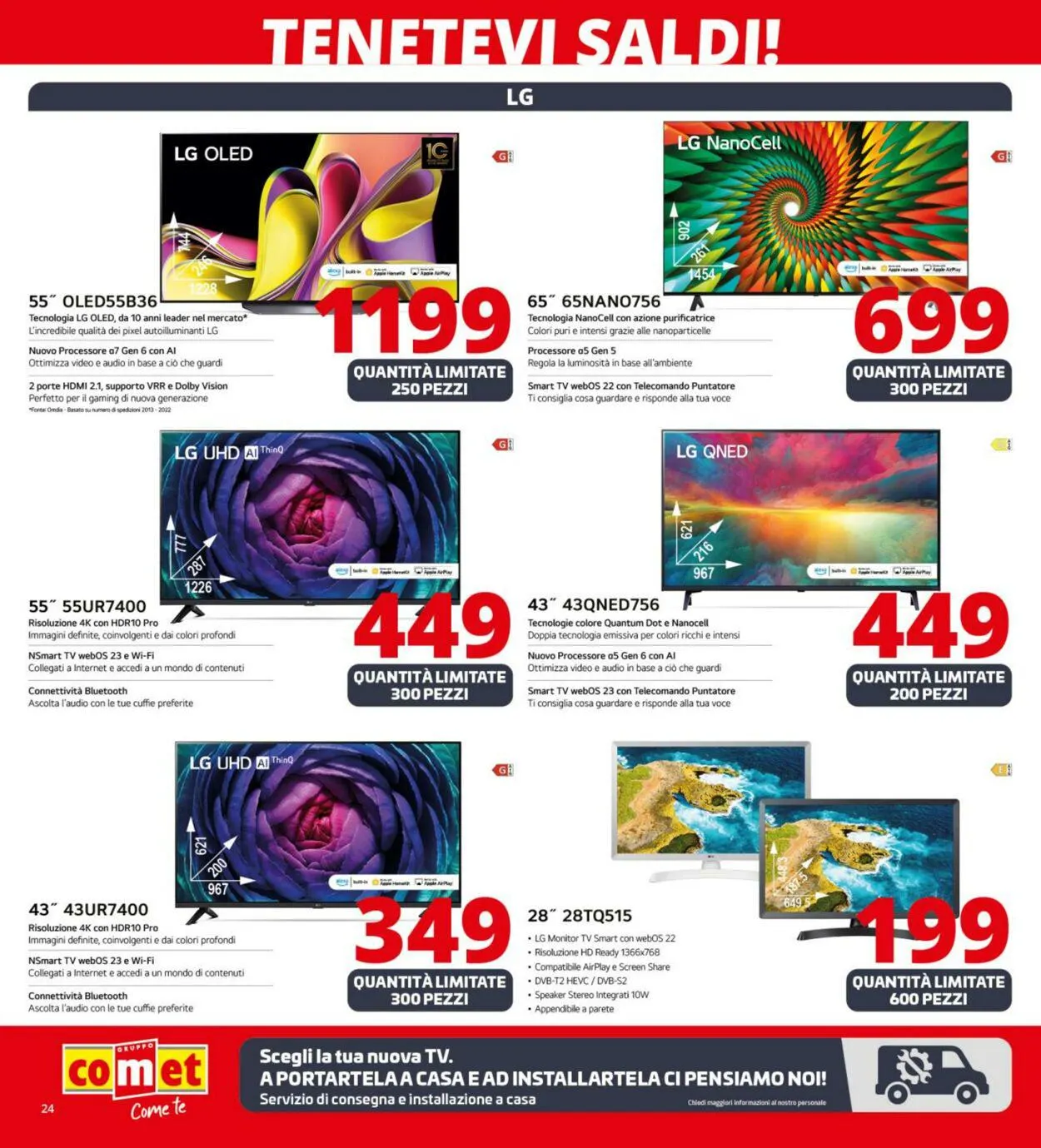Comet Volantino attuale da 4 gennaio a 17 gennaio di 2024 - Pagina del volantino 24