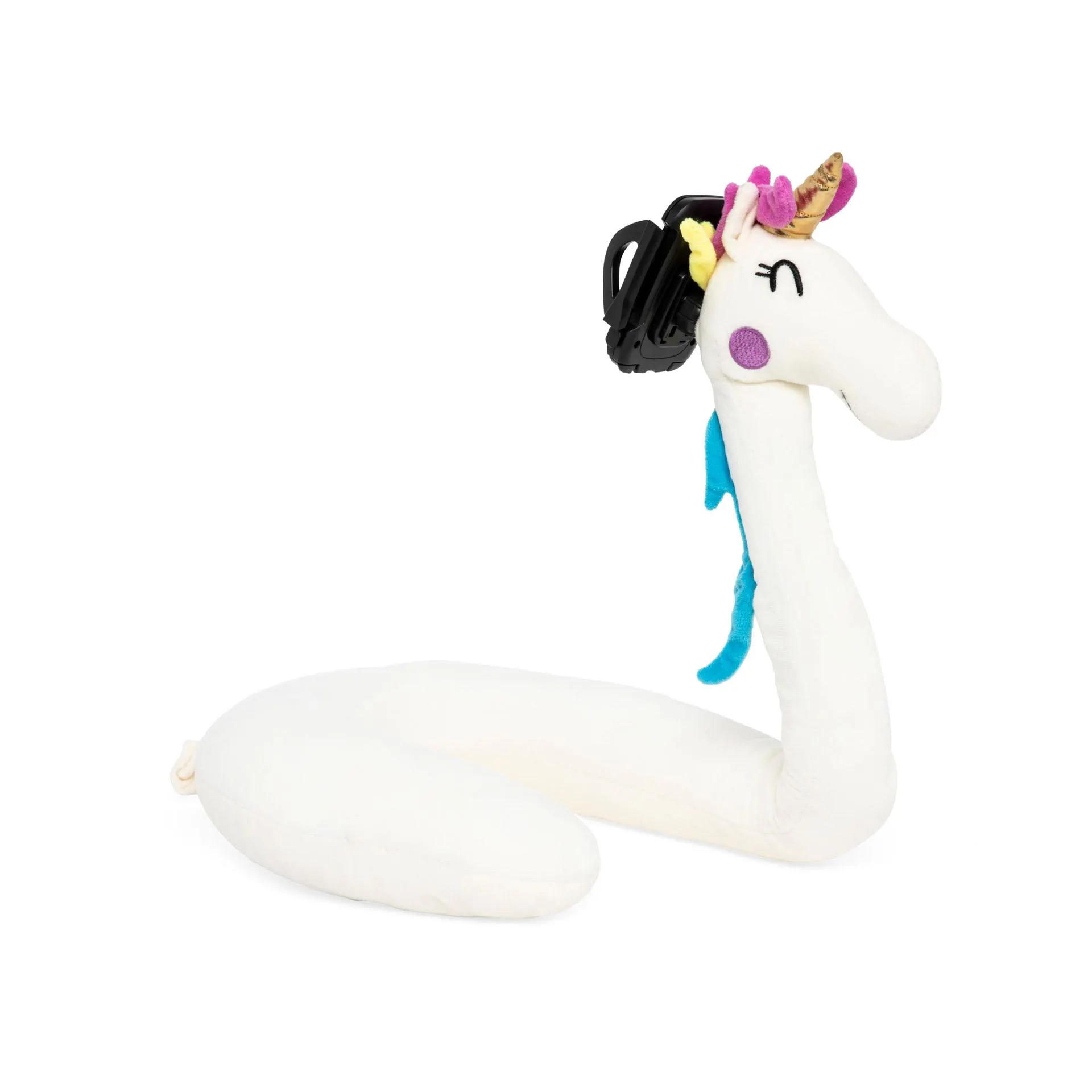 Cuscino per il collo con porta telefono