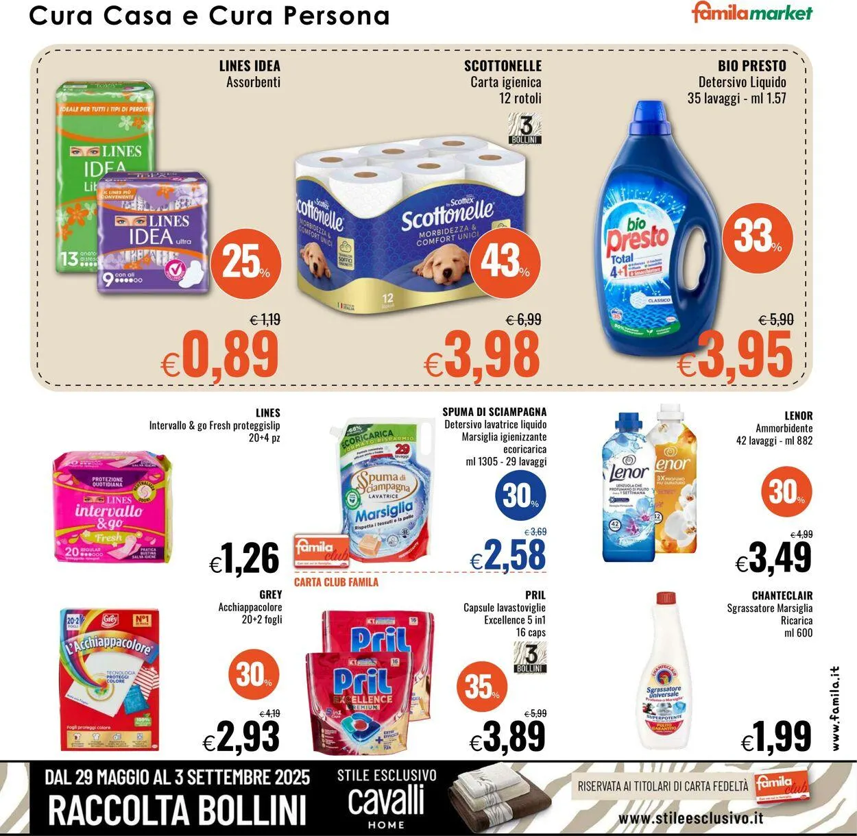 Famila Volantino attuale da 17 luglio a 30 luglio di 2025 - Pagina del volantino 21