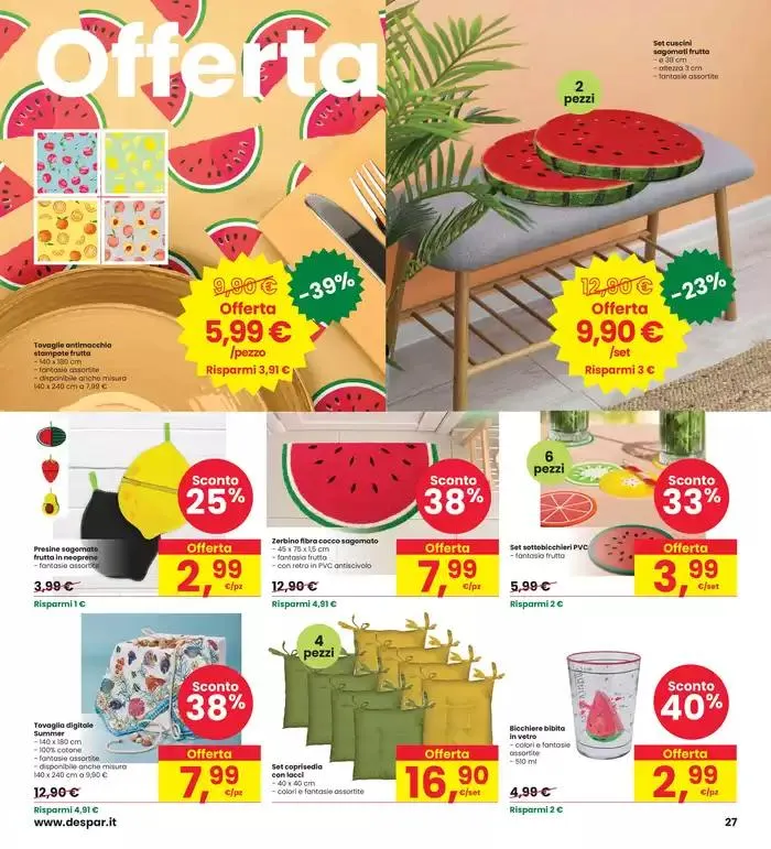Corrono gli sconti fino al 50% da 8 maggio a 21 maggio di 2025 - Pagina del volantino 27
