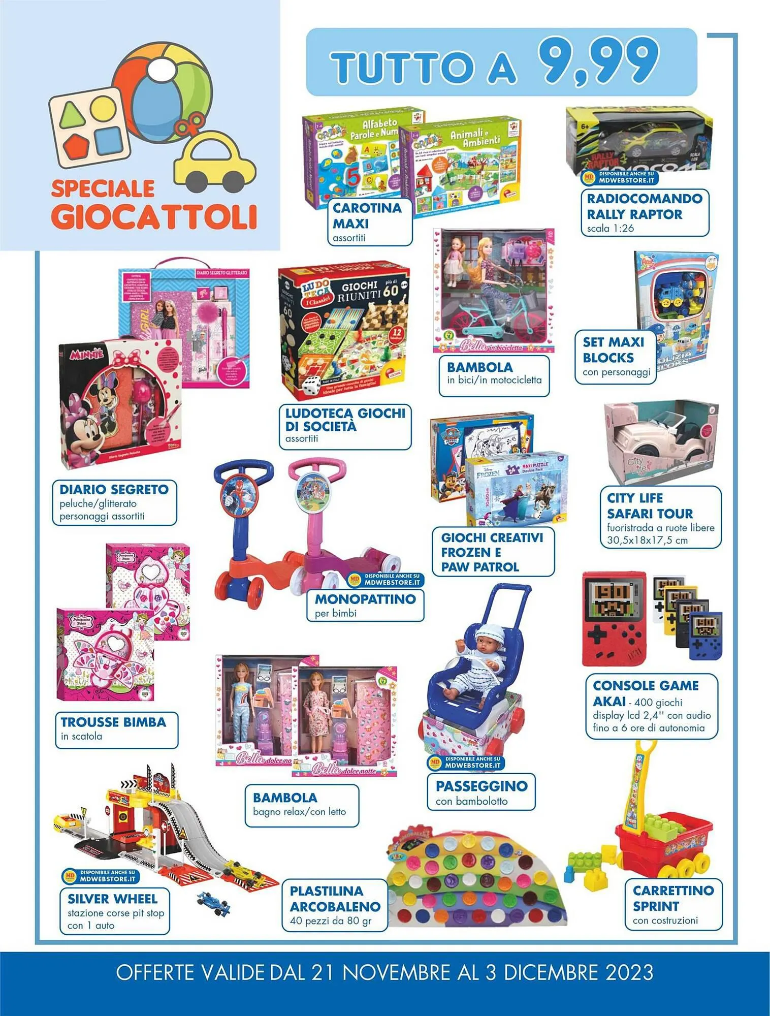 Volantino MD Discount da 21 novembre a 3 dicembre di 2023 - Pagina del volantino 22