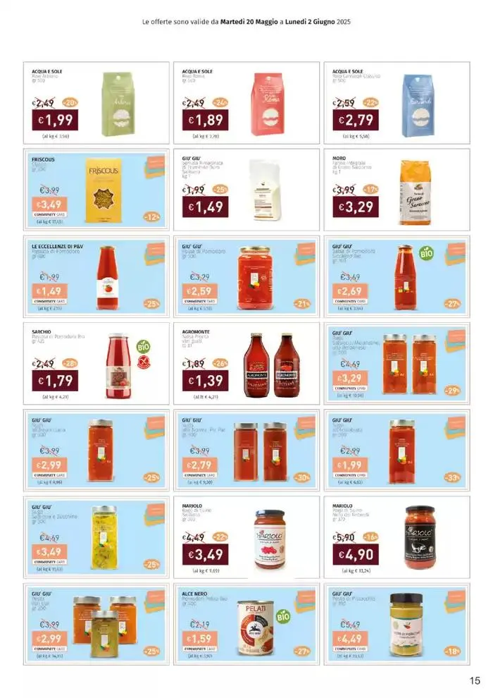 C'e un posto che sa di buono, uno spazio che profuma di bellezza da 20 maggio a 2 giugno di 2025 - Pagina del volantino 15