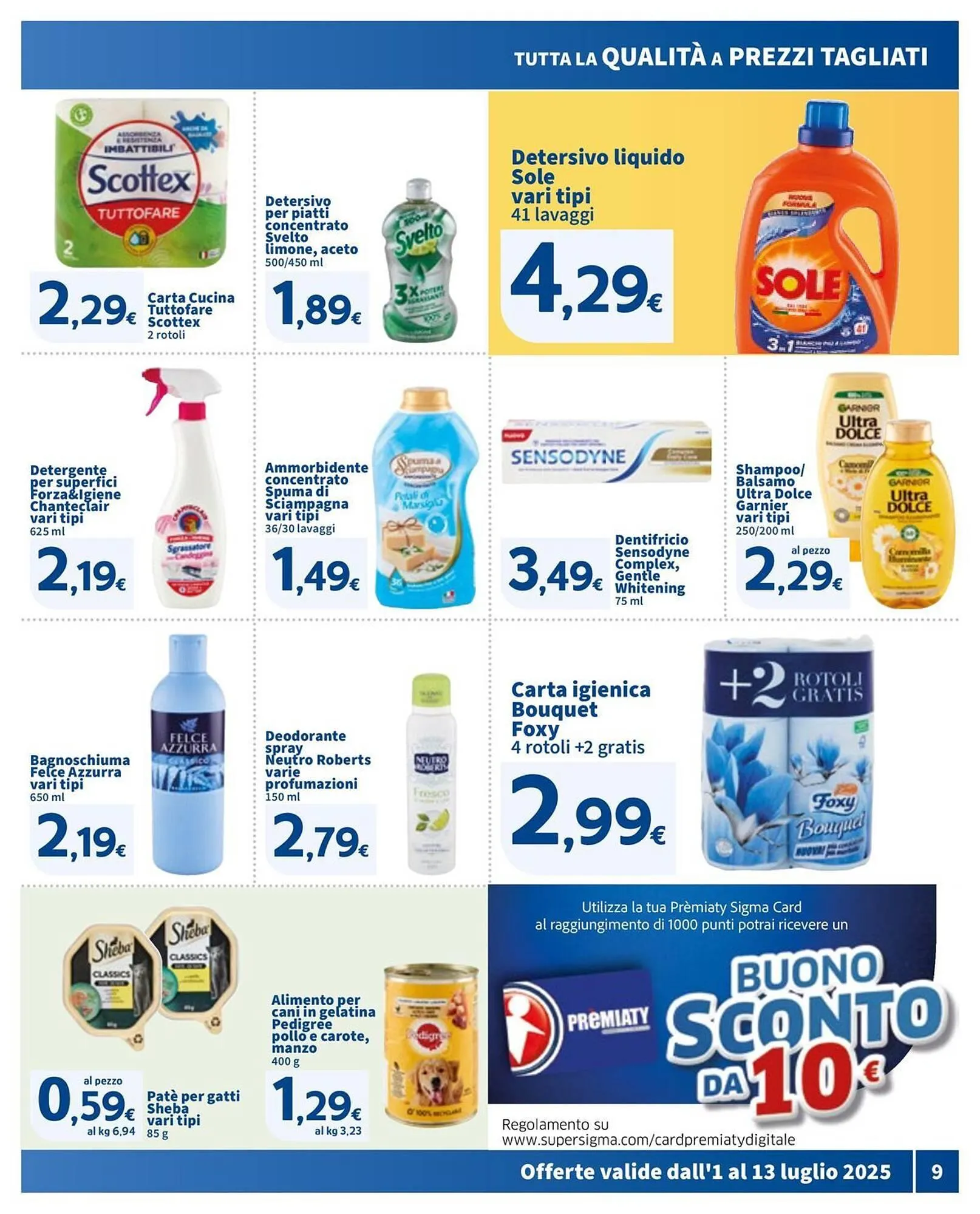 Volantino Ok Sigma da 1 luglio a 13 luglio di 2025 - Pagina del volantino 9