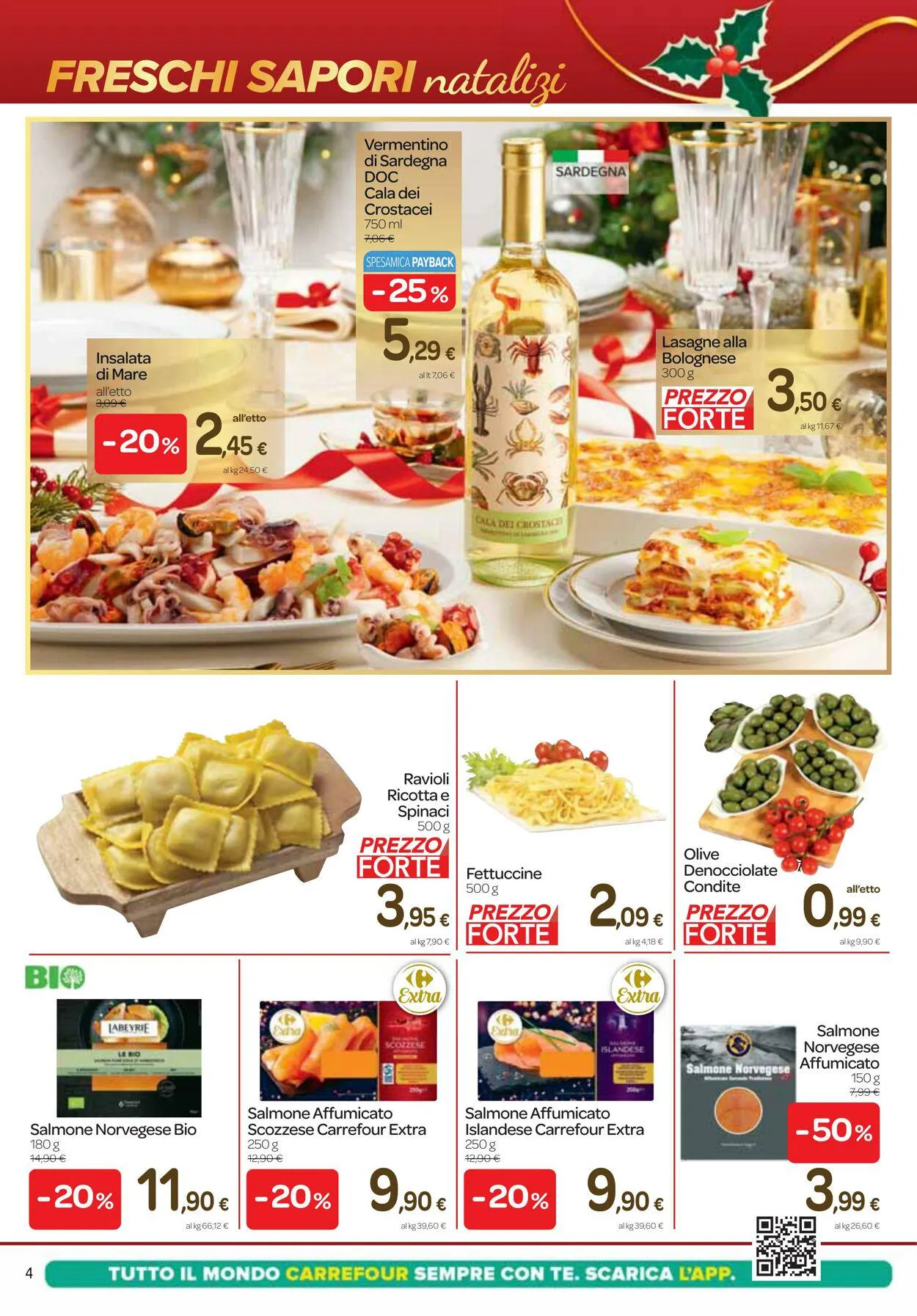 Carrefour Volantino attuale da 7 dicembre a 26 dicembre di 2023 - Pagina del volantino 4