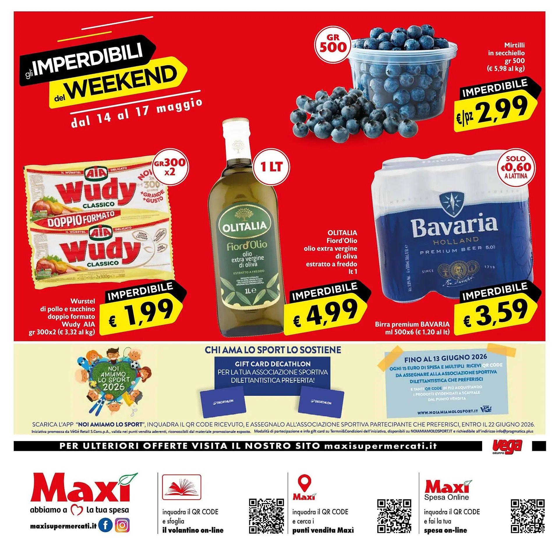Volantino Maxi Supermercati da 7 maggio a 20 maggio di 2026 - Pagina del volantino 16