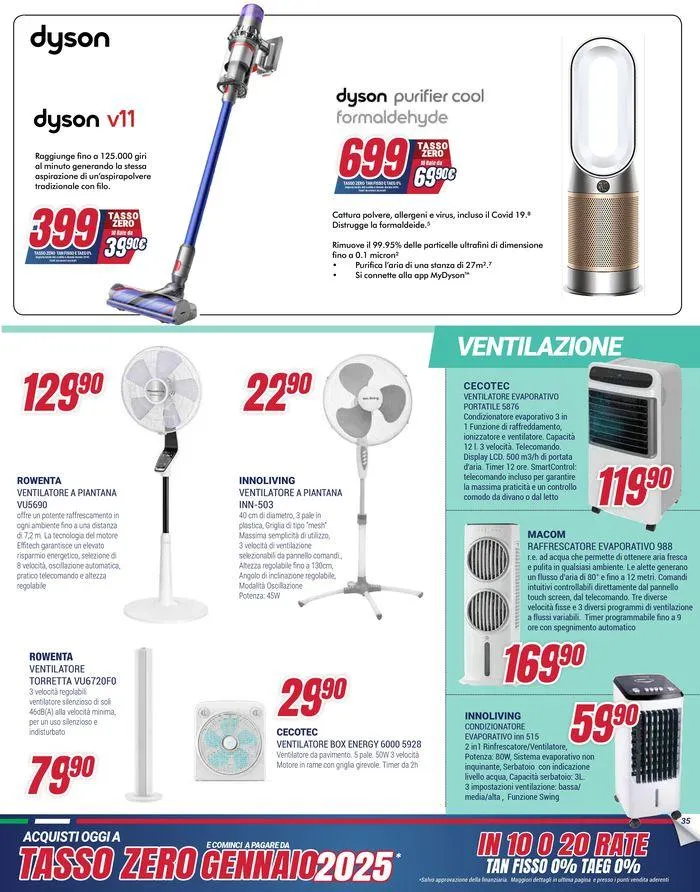 Tasso zero da 29 luglio a 21 agosto di 2024 - Pagina del volantino 35