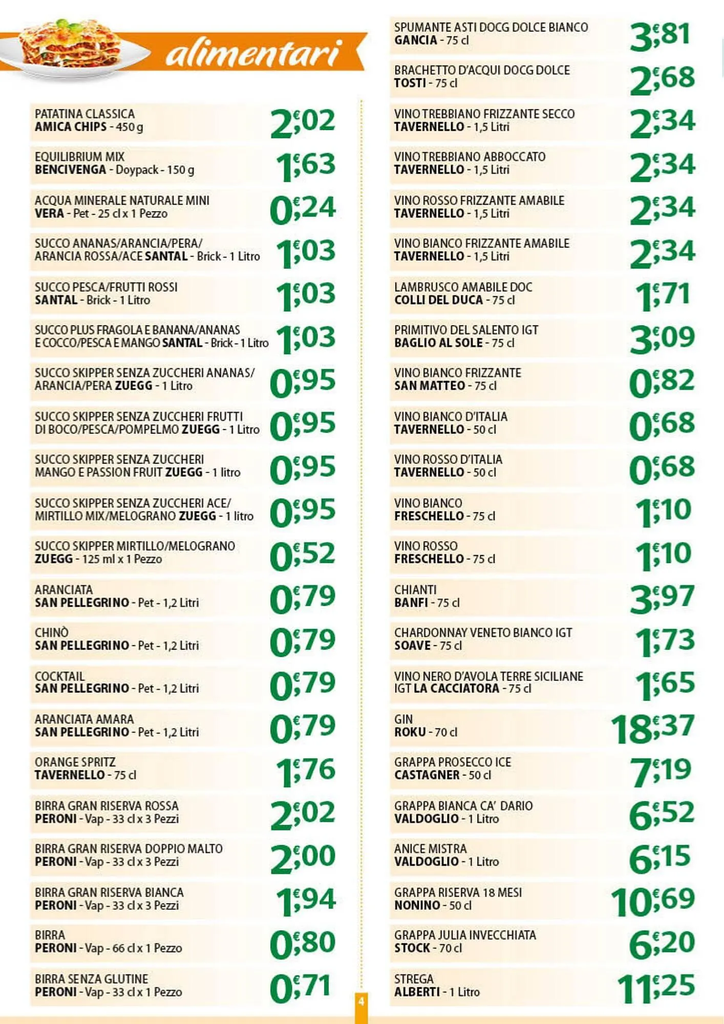 Volantino Gambardella Cash da 5 maggio a 10 maggio di 2025 - Pagina del volantino 4
