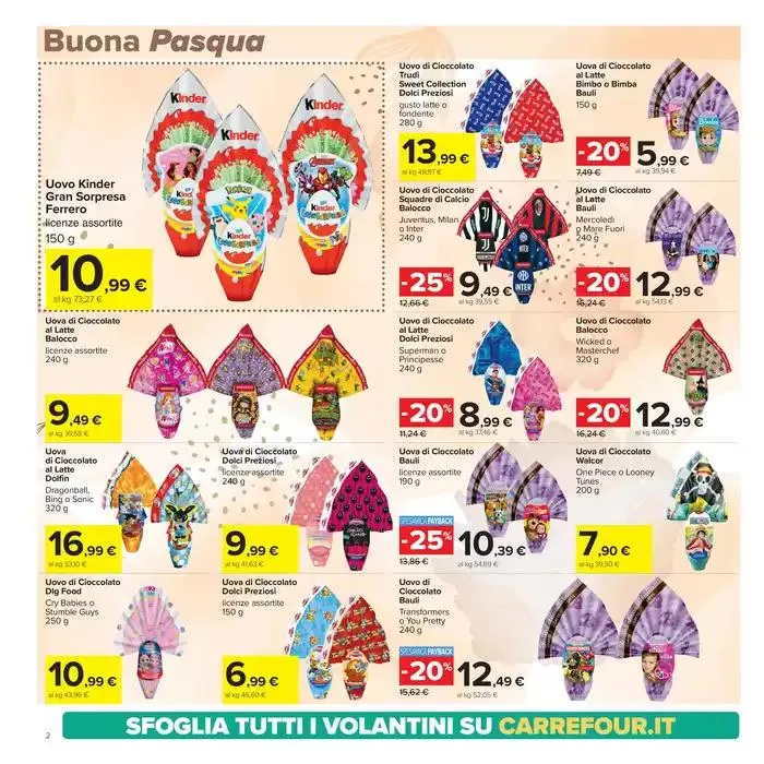 Sconti di pasqua da 8 aprile a 21 aprile di 2025 - Pagina del volantino 2