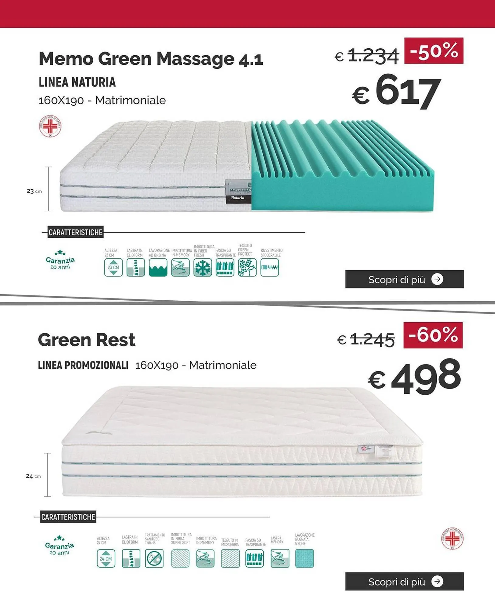 Volantino Materassi e Materassi da 6 marzo a 31 marzo di 2025 - Pagina del volantino 17