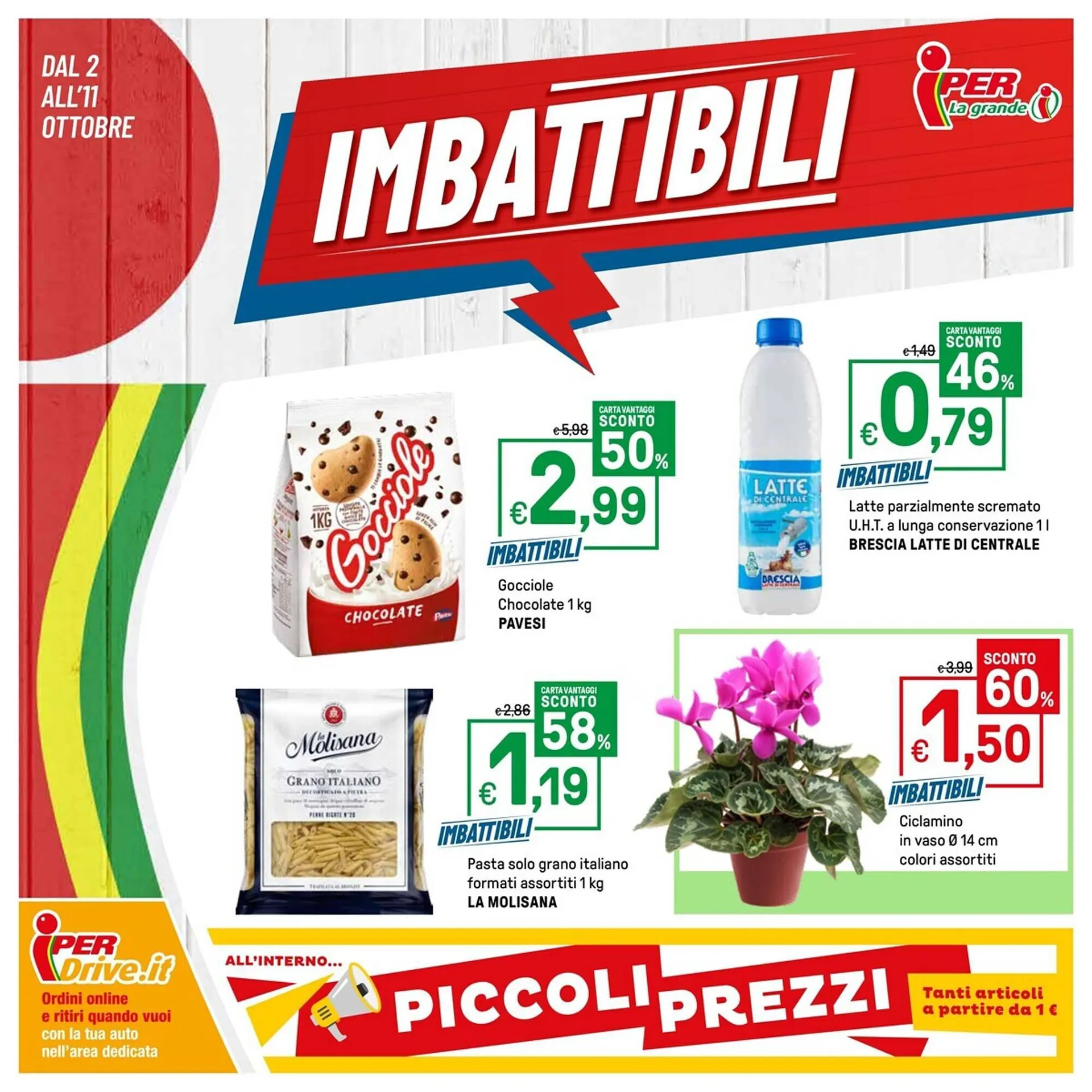 Volantino Iper La Grande da 2 ottobre a 11 ottobre di 2023 - Pagina del volantino 1