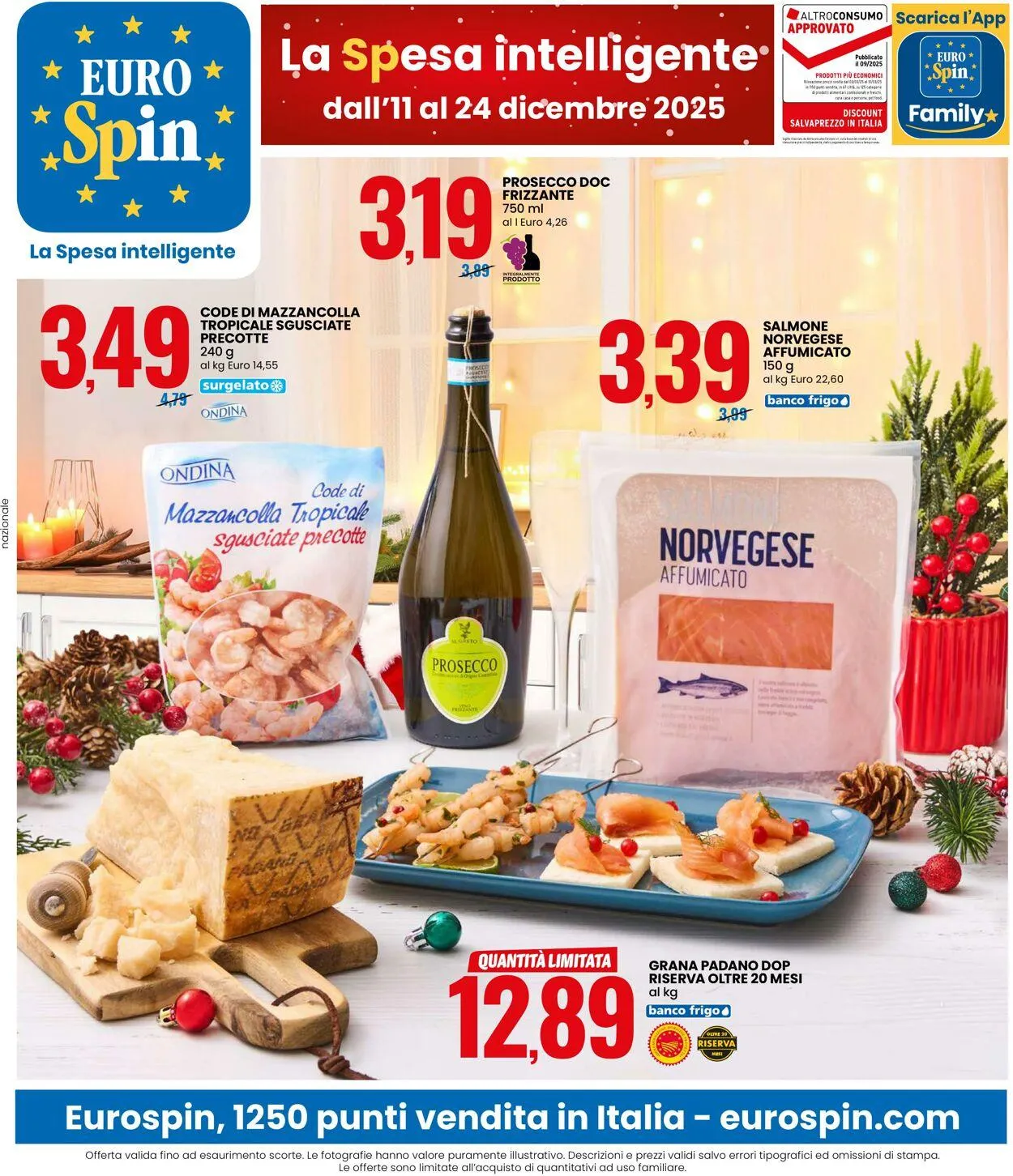 EURO Spin Volantino attuale da 11 dicembre a 24 dicembre di 2025 - Pagina del volantino 1