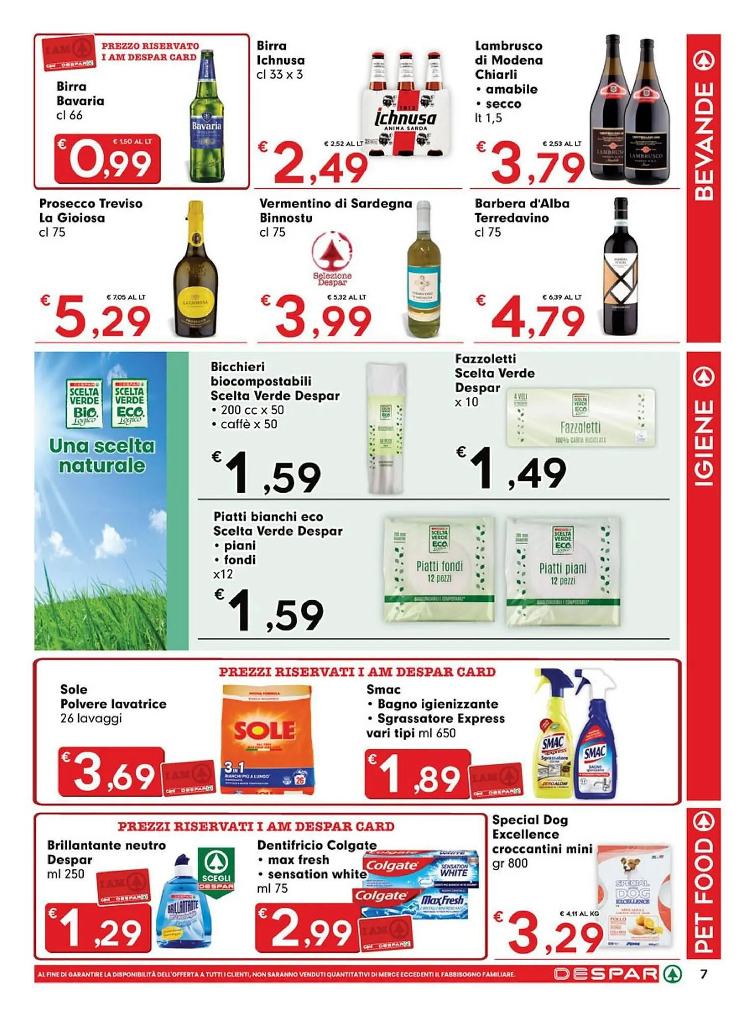 Volantino DeSpar Express da 22 agosto a 4 settembre di 2024 - Pagina del volantino 7