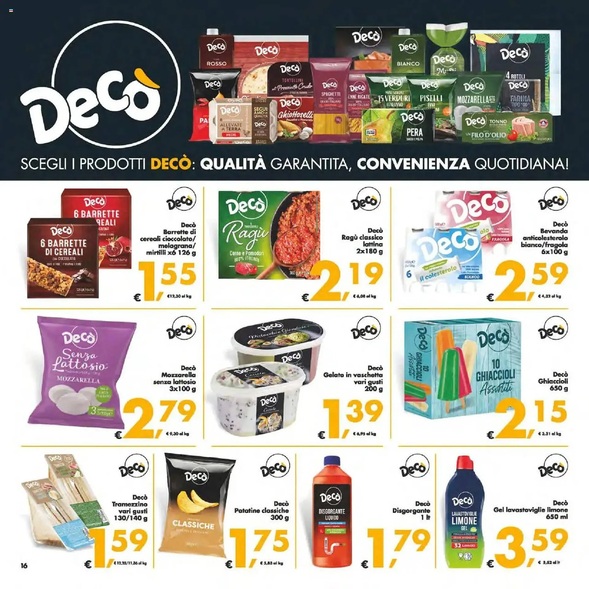 Volantino Deco Maxistore da 3 giugno a 12 giugno di 2025 - Pagina del volantino 16