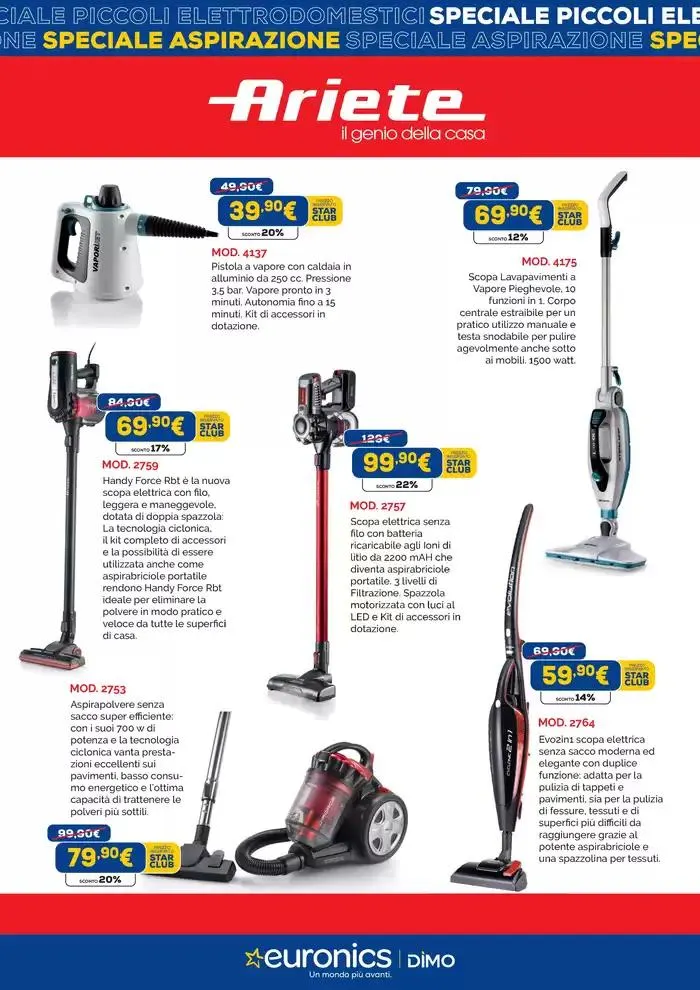 Speciale aspirazione piccoli elettrodomestici da 25 marzo a 20 aprile di 2025 - Pagina del volantino 13