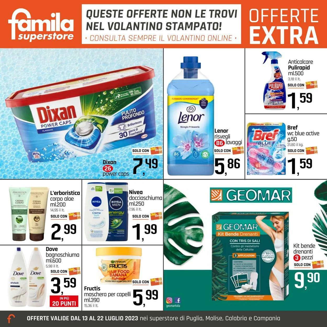 Famila Volantino attuale da 13 luglio a 22 luglio di 2023 - Pagina del volantino 26
