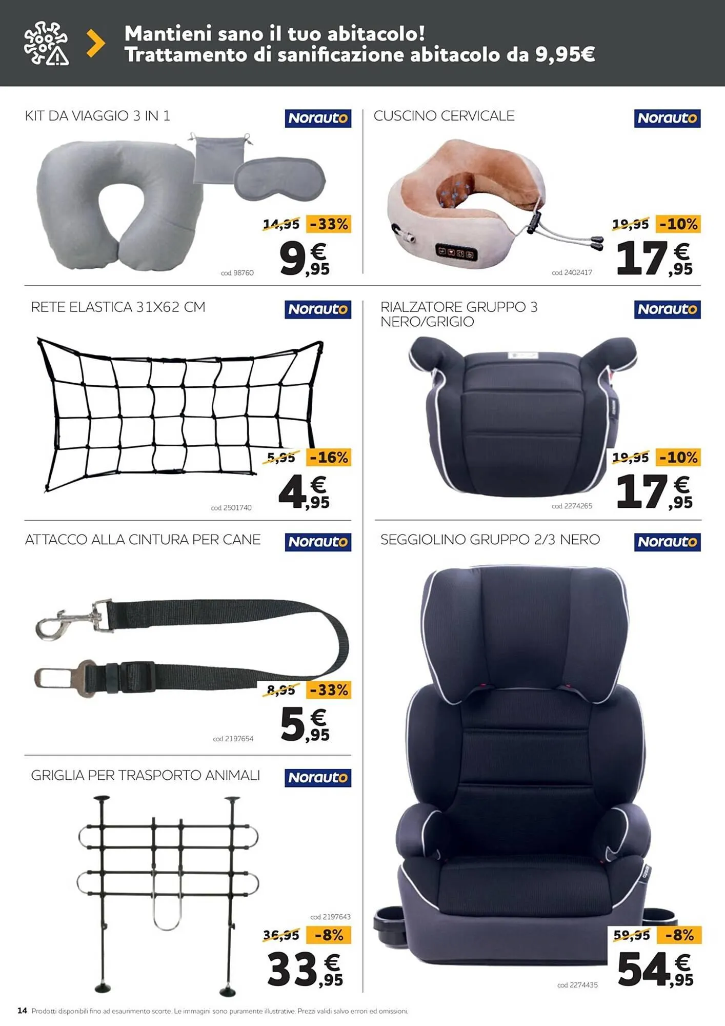 Volantino Norauto da 27 luglio a 30 agosto di 2023 - Pagina del volantino 14