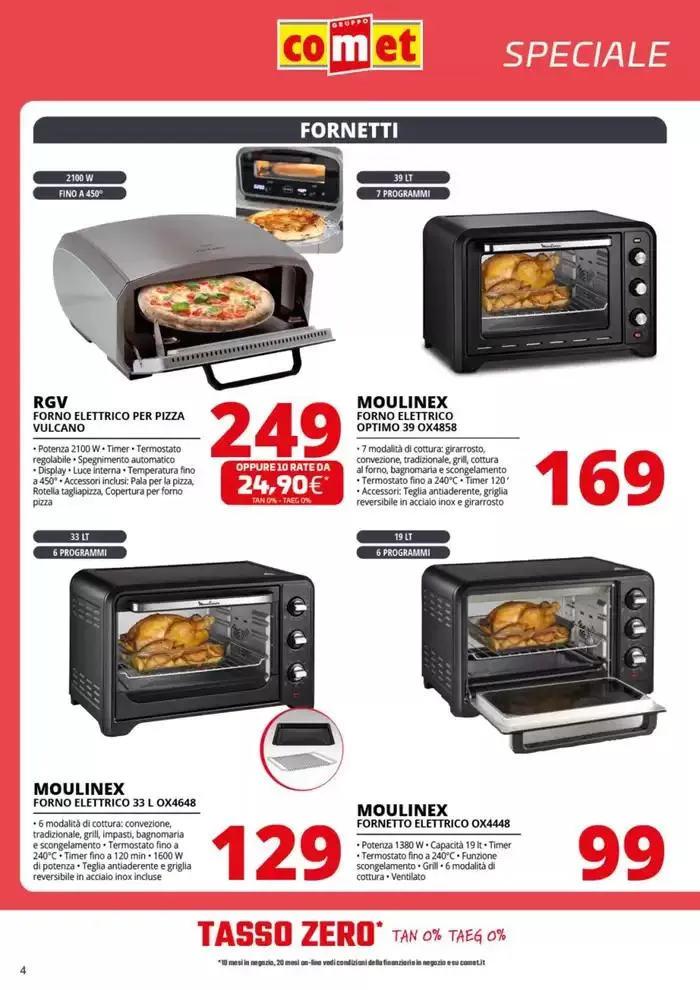 Speciale Piccoli Elettrodomestici da Comet! da 3 aprile a 16 aprile di 2025 - Pagina del volantino 4