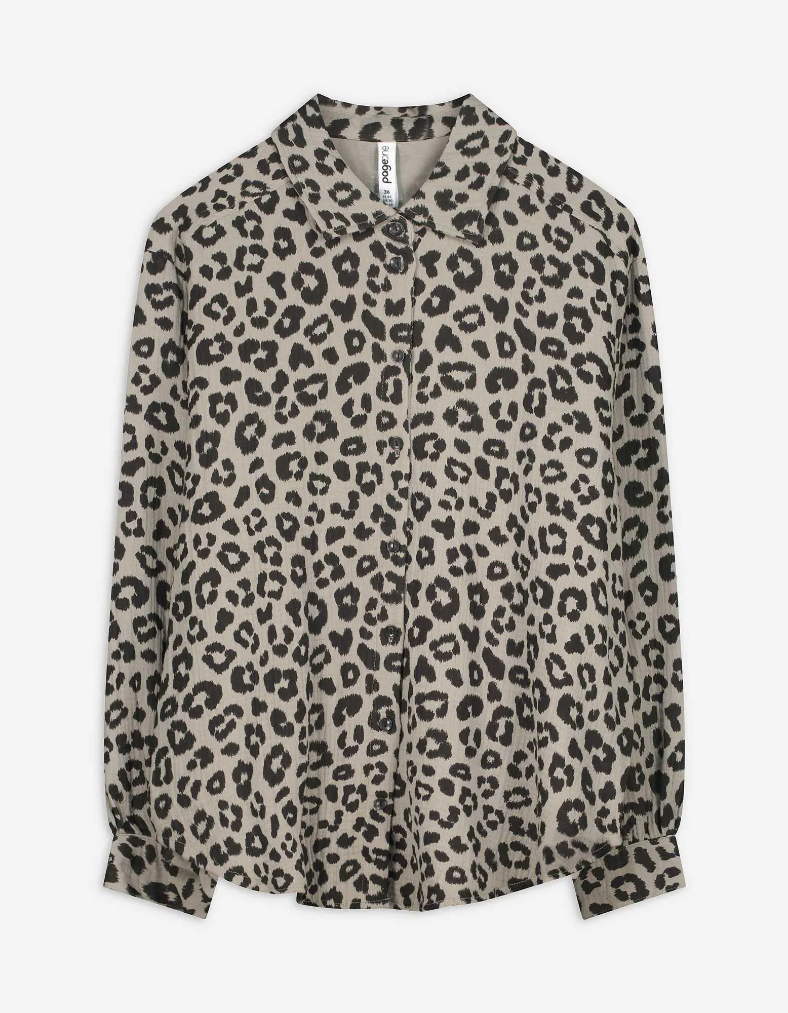 Blusa - Mussola - verde chiaro