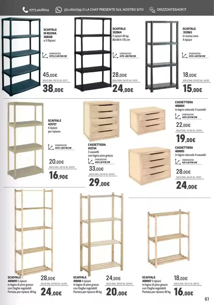 Catalogo 2025 da 11 febbraio a 30 aprile di 2025 - Pagina del volantino 61
