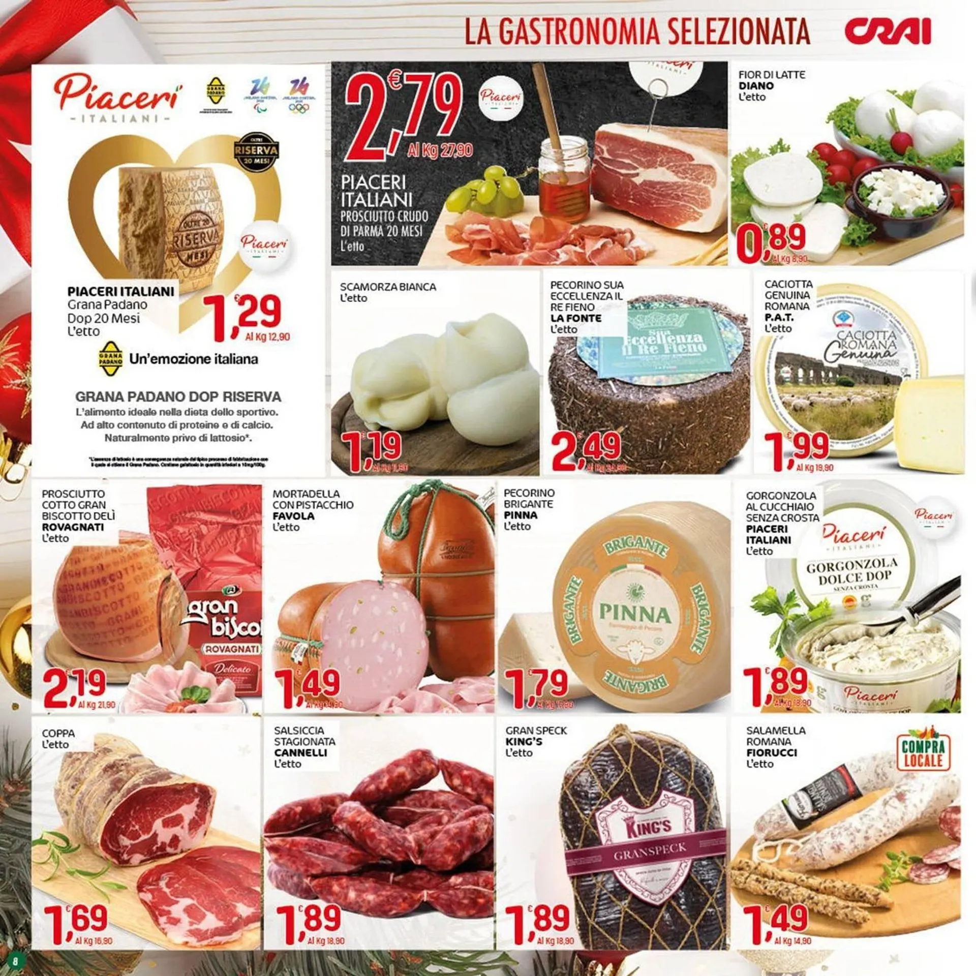 Volantino Crai da 18 dicembre a 31 dicembre di 2025 - Pagina del volantino 8