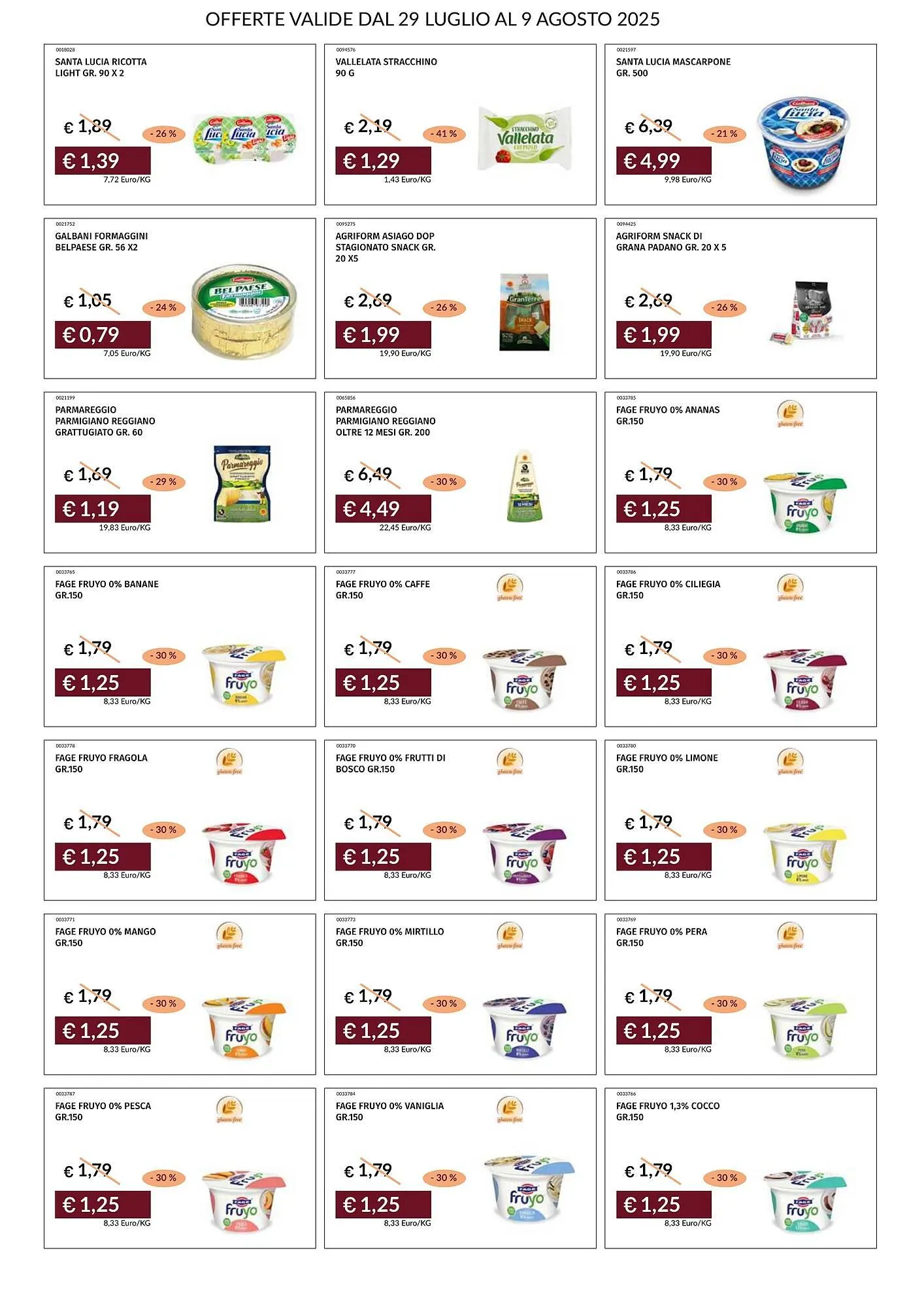 Volantino Prezzemolo e Vitale da 29 luglio a 9 agosto di 2025 - Pagina del volantino 5