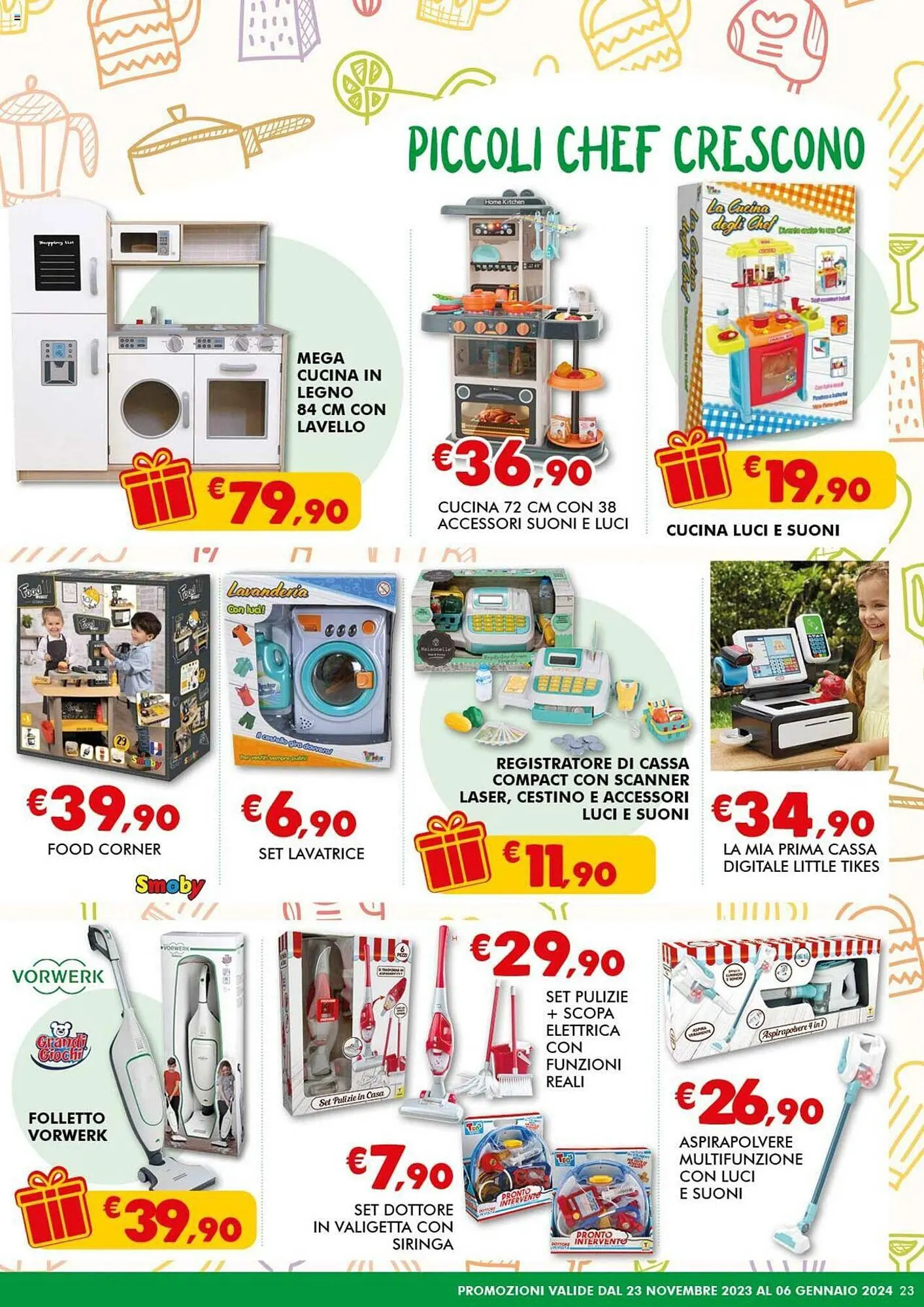 Volantino Europlanet Casa da 23 novembre a 6 gennaio di 2024 - Pagina del volantino 23