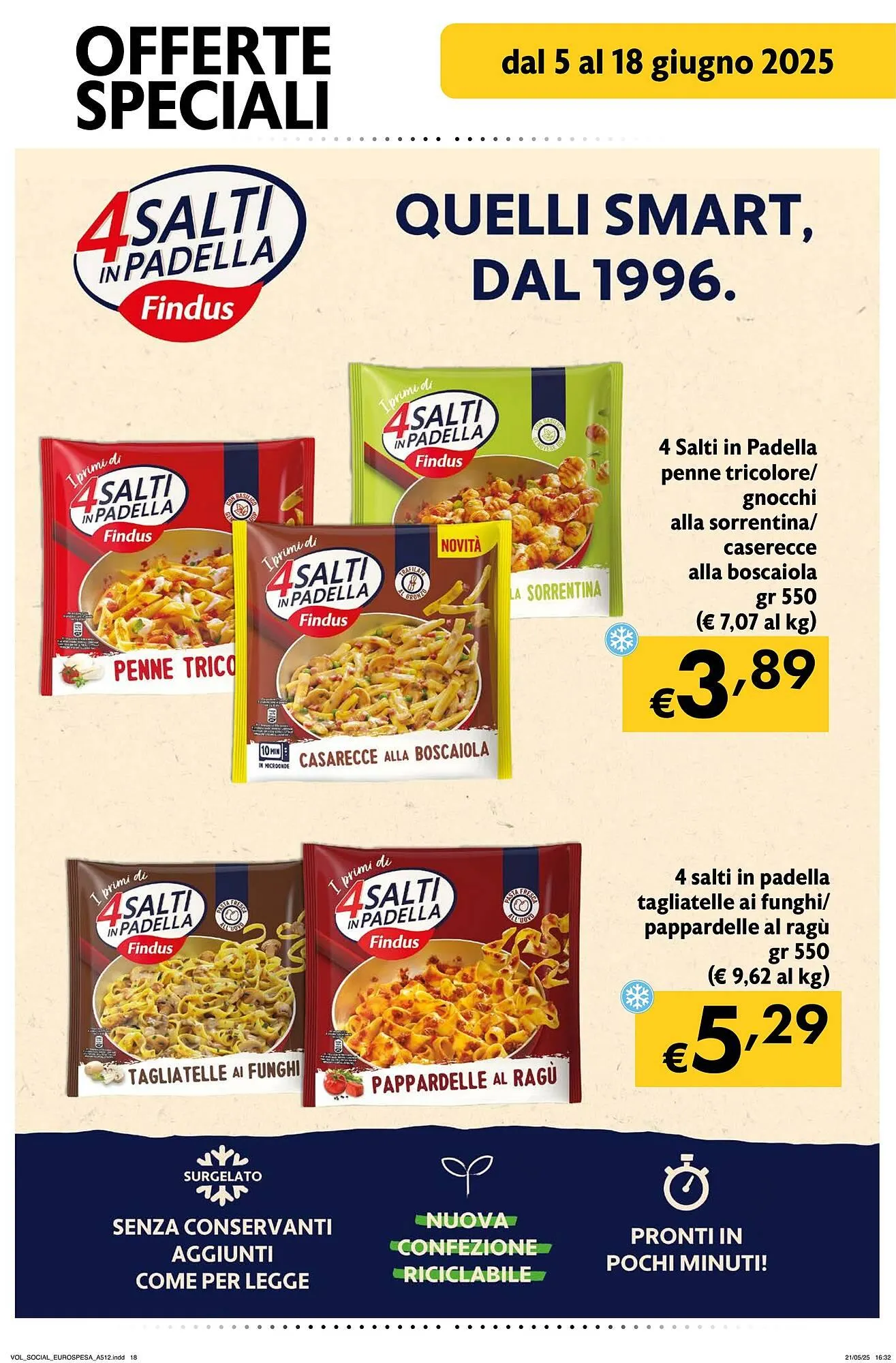 Volantino Eurospesa da 5 giugno a 18 giugno di 2025 - Pagina del volantino 18
