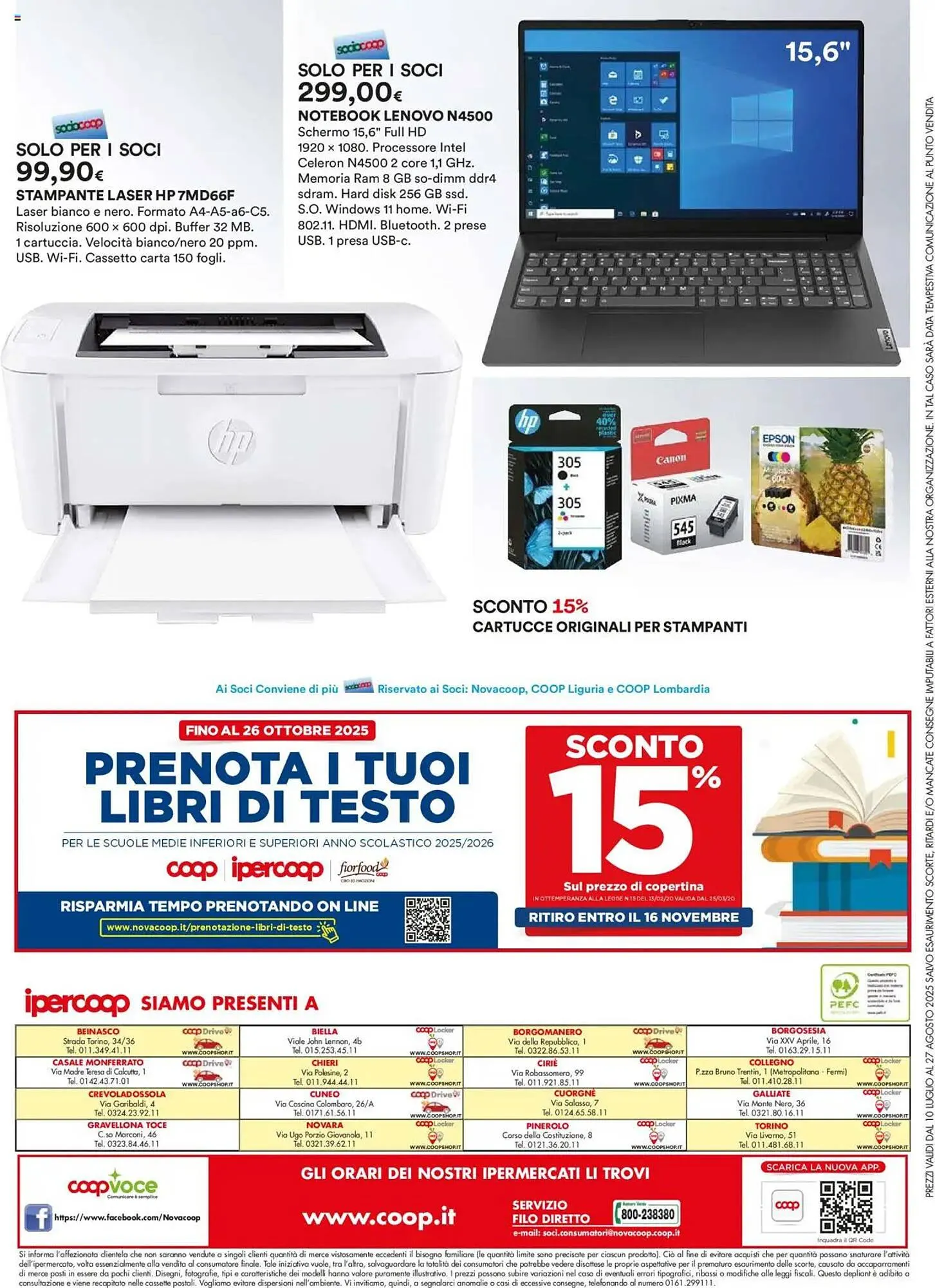 Volantino Ipercoop da 10 luglio a 27 agosto di 2025 - Pagina del volantino 20