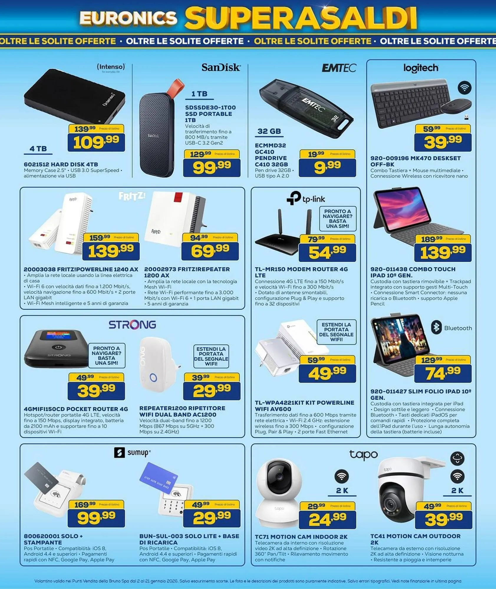 Volantino Euronics da 1 gennaio a 21 gennaio di 2026 - Pagina del volantino 11