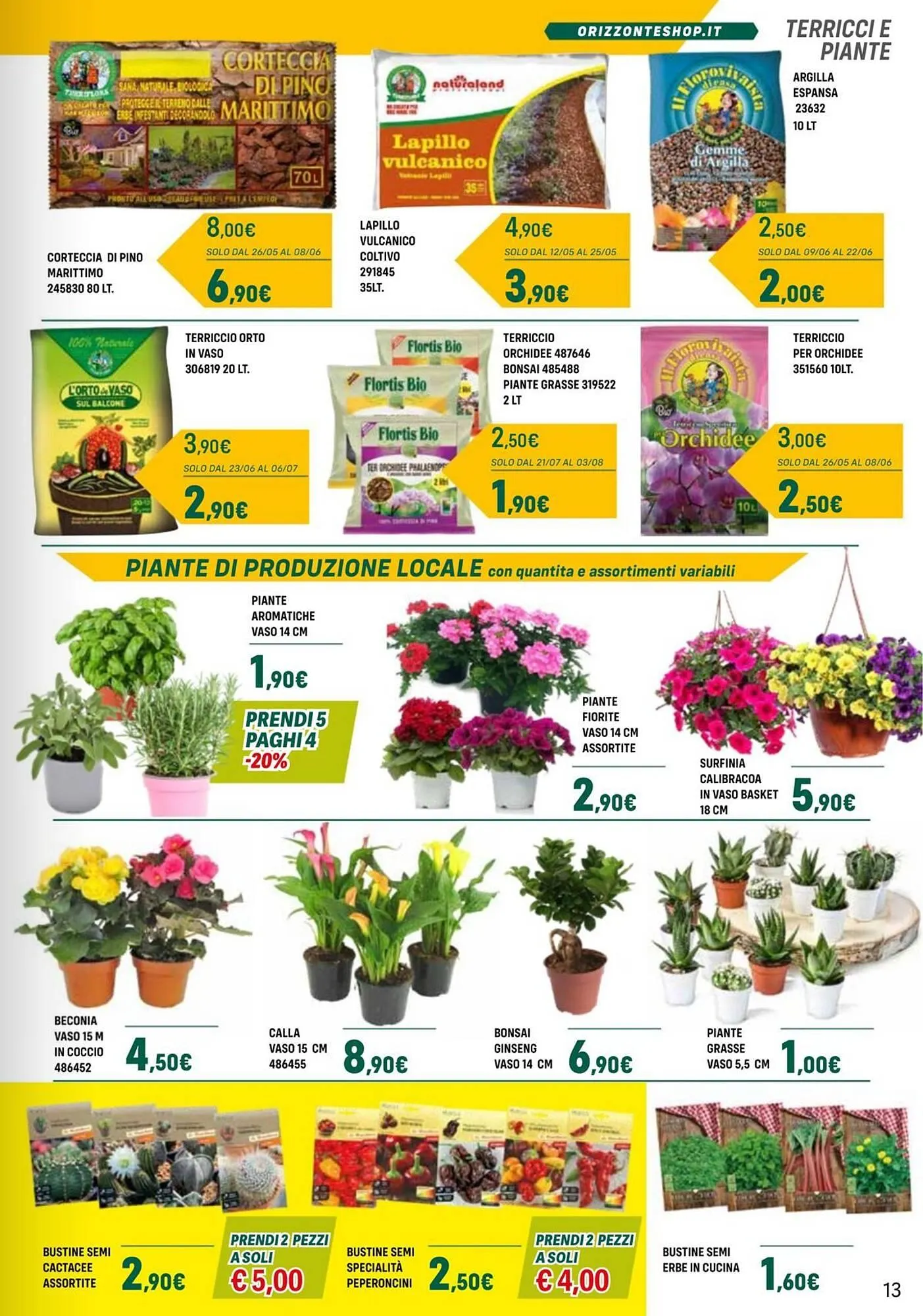 Volantino Orizzonte da 25 aprile a 12 ottobre di 2025 - Pagina del volantino 13