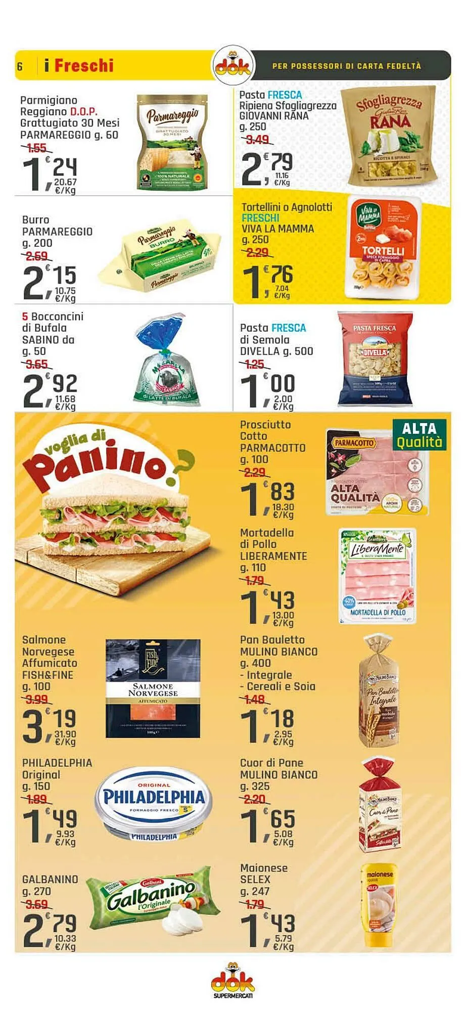 Volantino Supermercati Dok da 24 gennaio a 8 febbraio di 2025 - Pagina del volantino 6