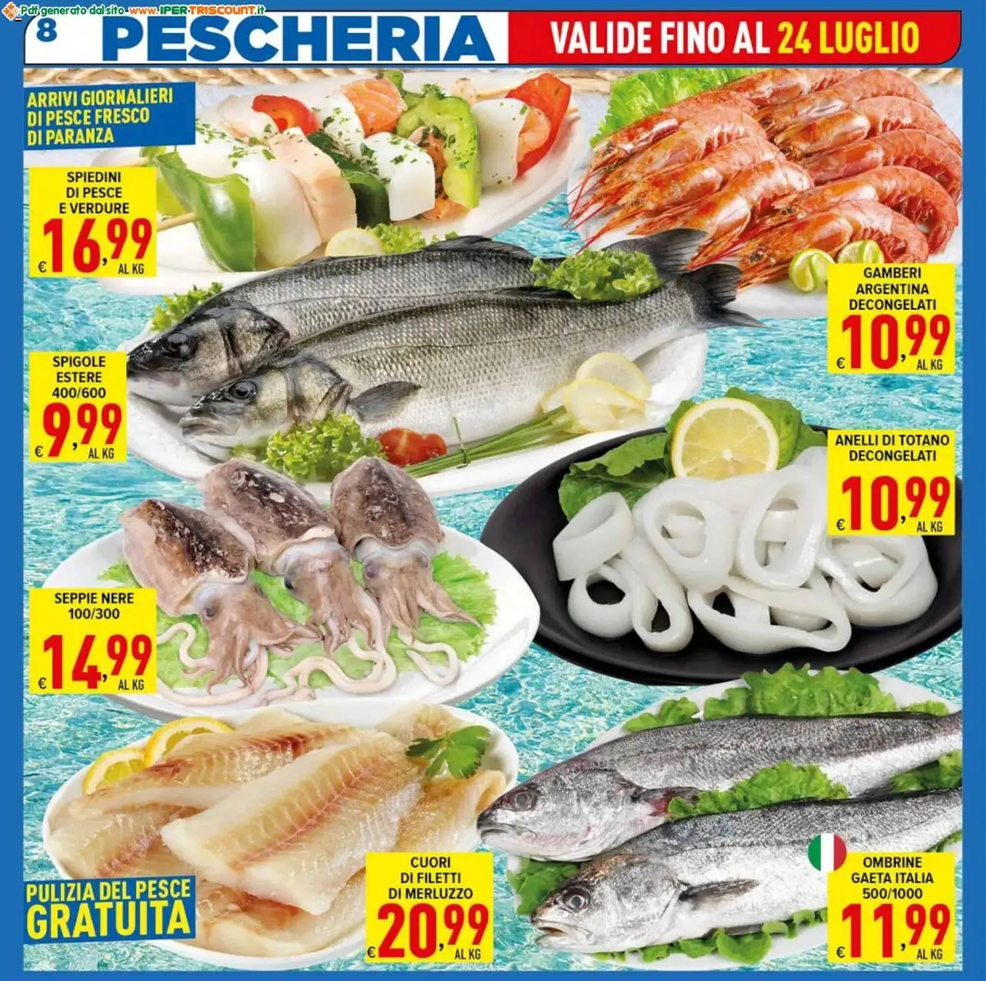 Volantino Iper Triscount da 16 luglio a 24 luglio di 2025 - Pagina del volantino 8