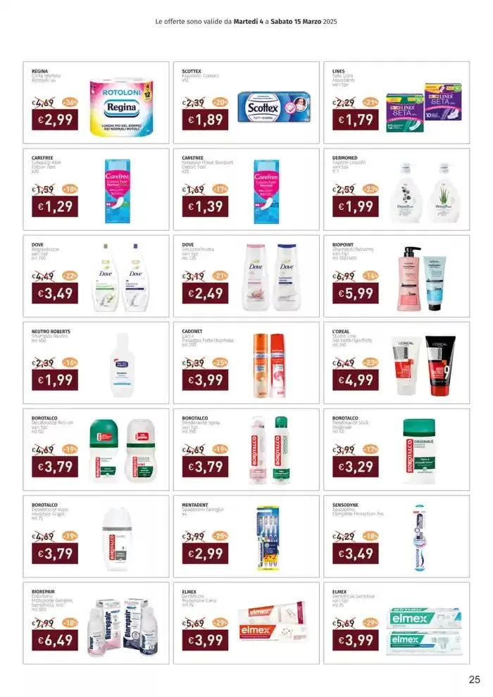 Sana, veloce, facile, unica! da 4 marzo a 15 marzo di 2025 - Pagina del volantino 25