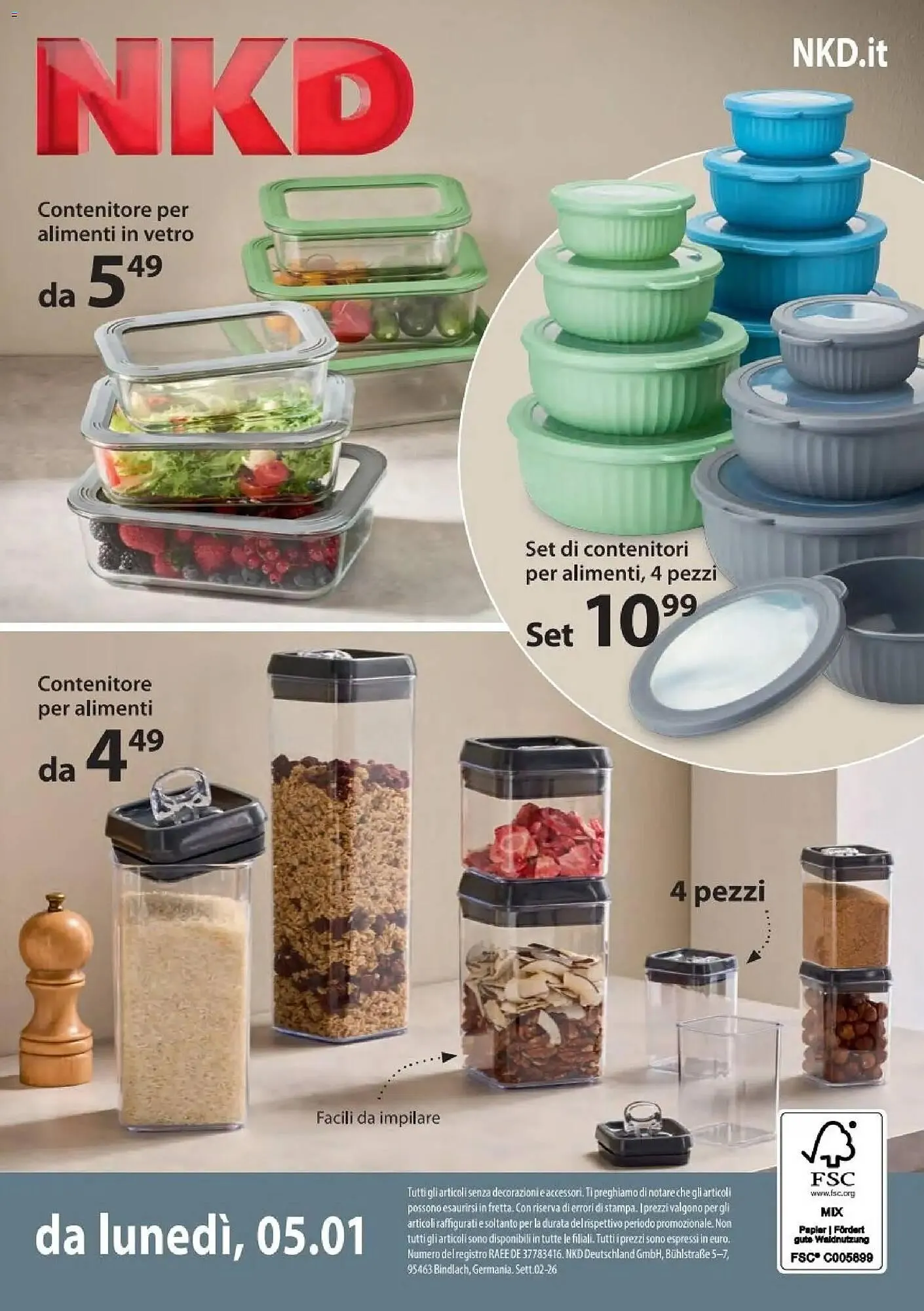 Volantino NKD da 5 gennaio a 18 gennaio di 2026 - Pagina del volantino 6