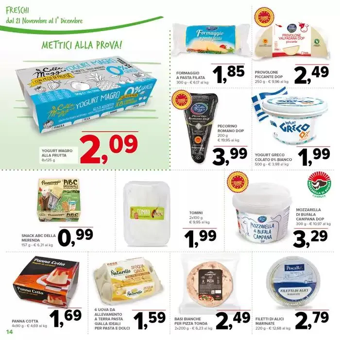 La forza di todis da 21 novembre a 1 dicembre di 2024 - Pagina del volantino 14