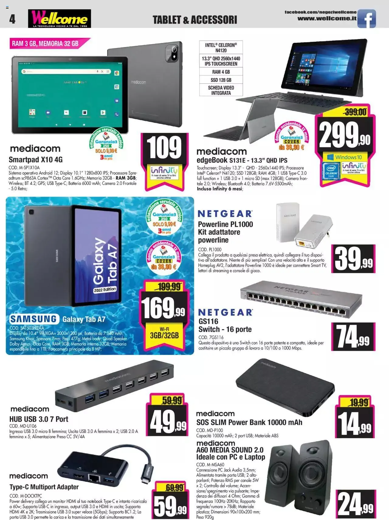 Volantino Wellcome da 25 luglio a 11 settembre di 2023 - Pagina del volantino 4
